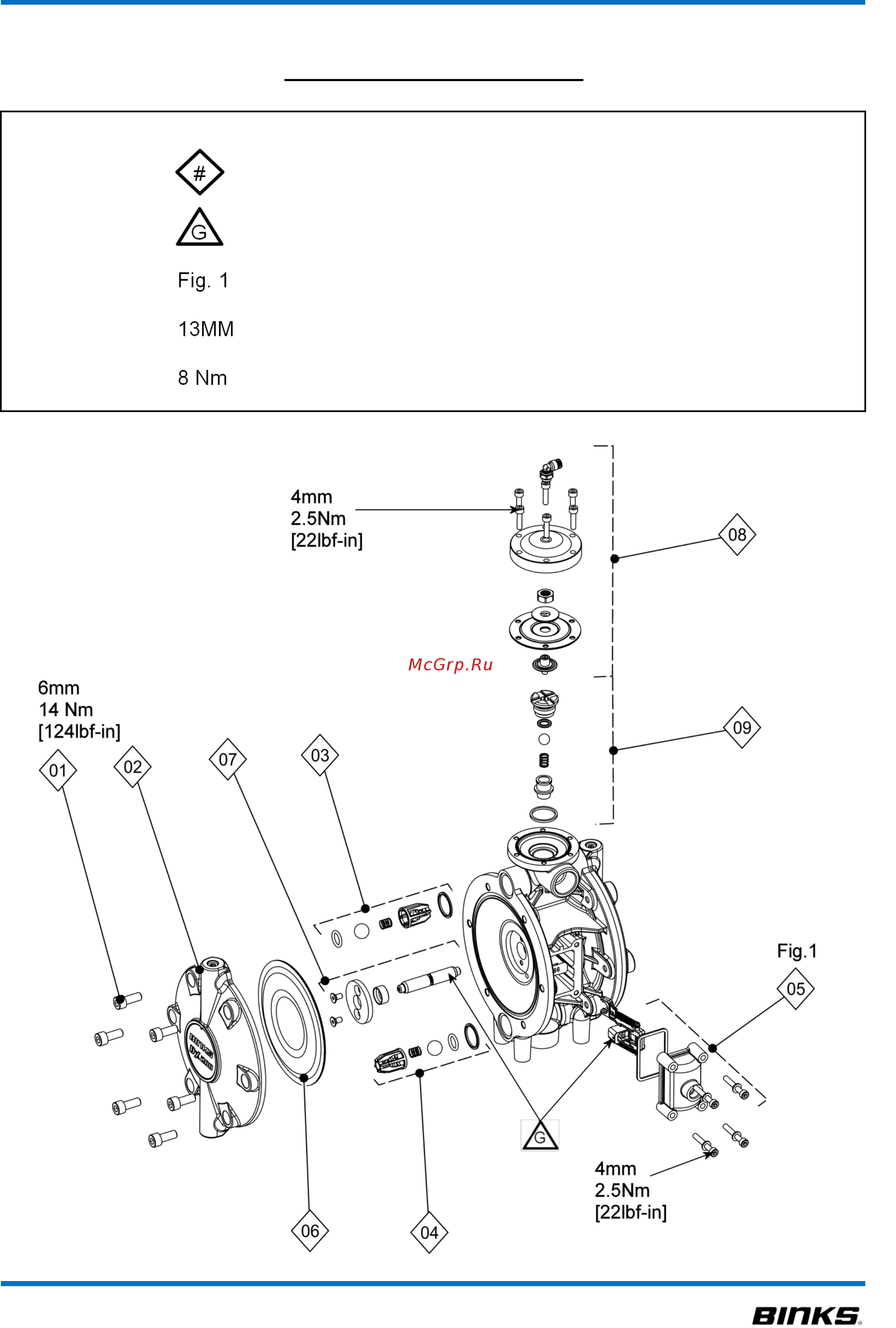 Binks DX200 [12/16] Техническое обслуживание