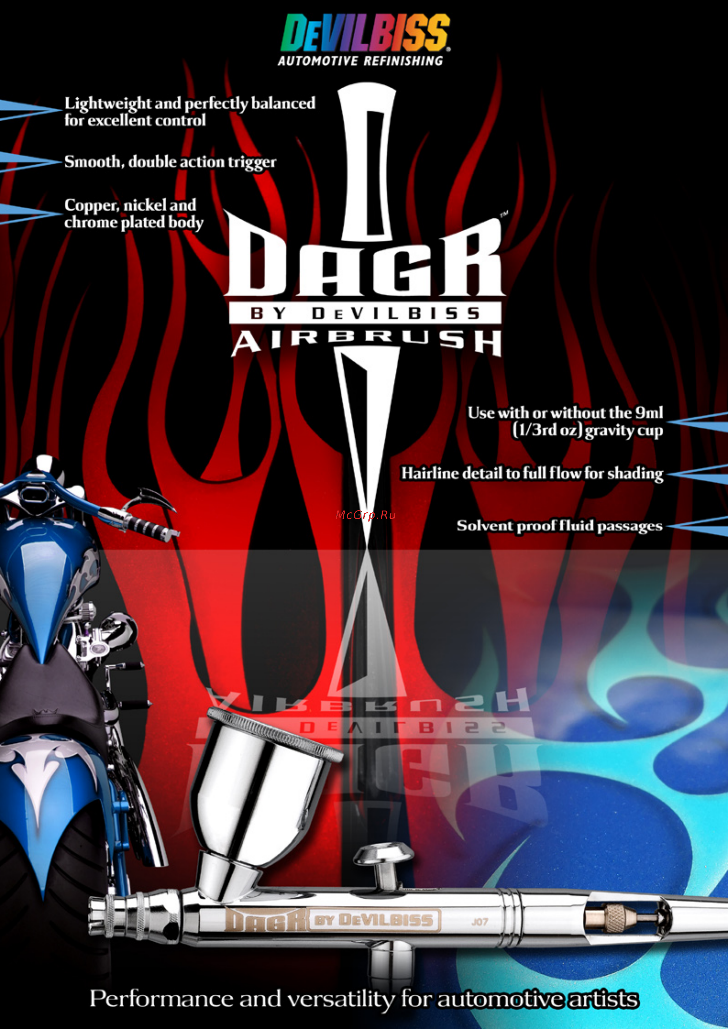 Devilbiss DGR-501G-35 DGR-501G-35 Информационный буклет онлайн
