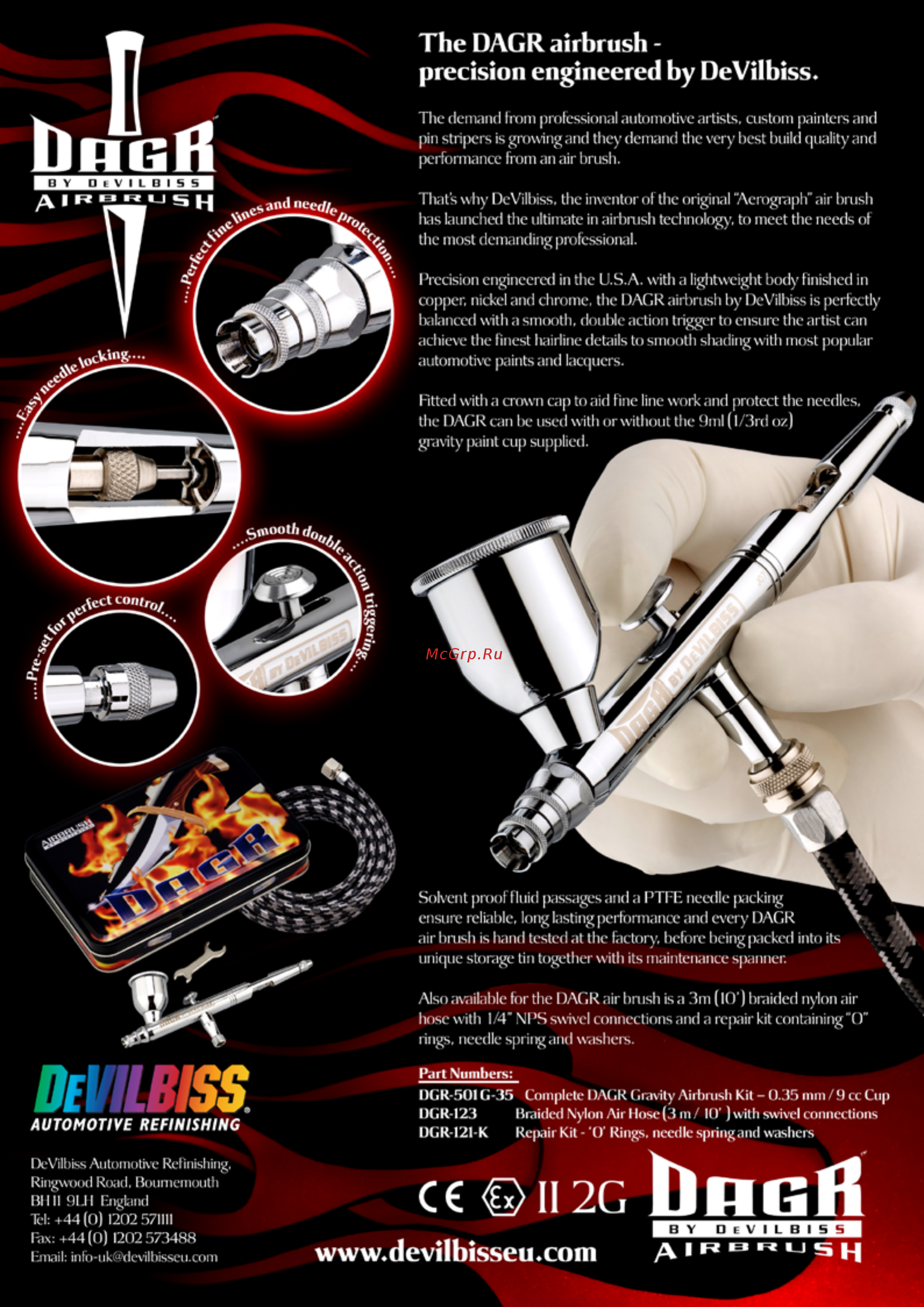 Devilbiss DGR-501G-35 DGR-501G-35 [2/2] Vilbiss