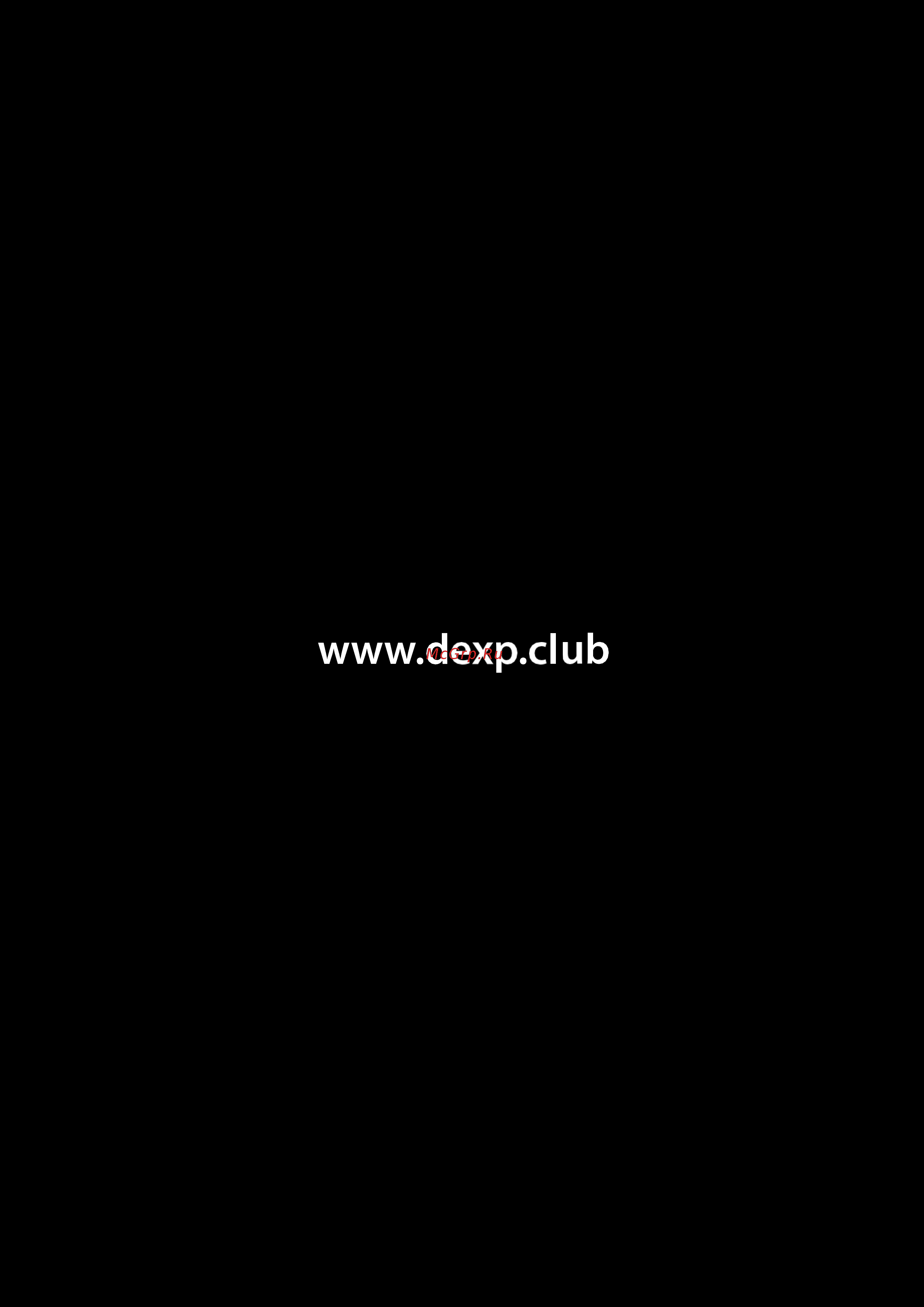 DEXP HD 2991P Инструкция по эксплуатации онлайн [17/17] 447724