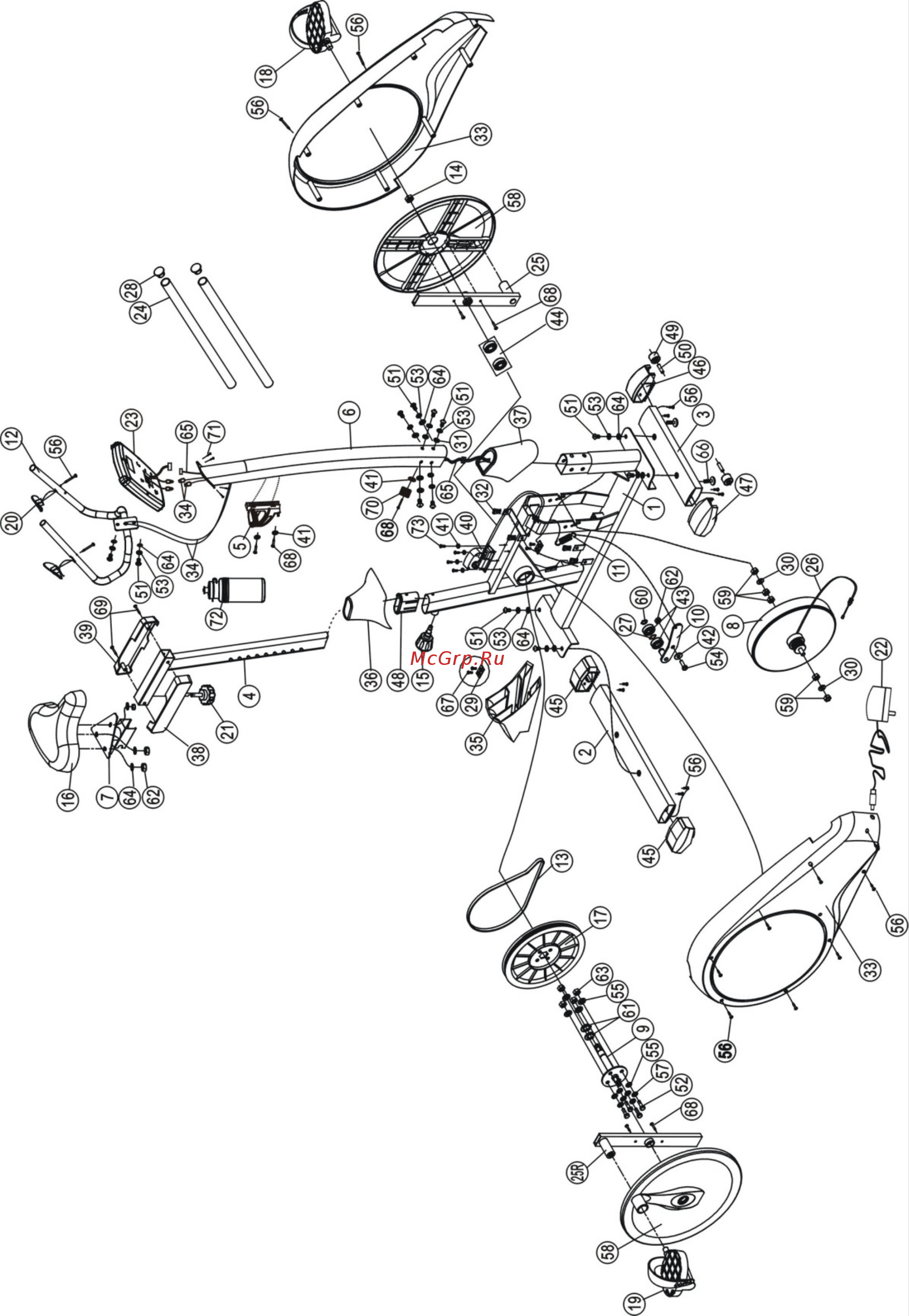 SVENSSON BODY LABS CROSSLINE BTA 2 [11/20] Список запчастей