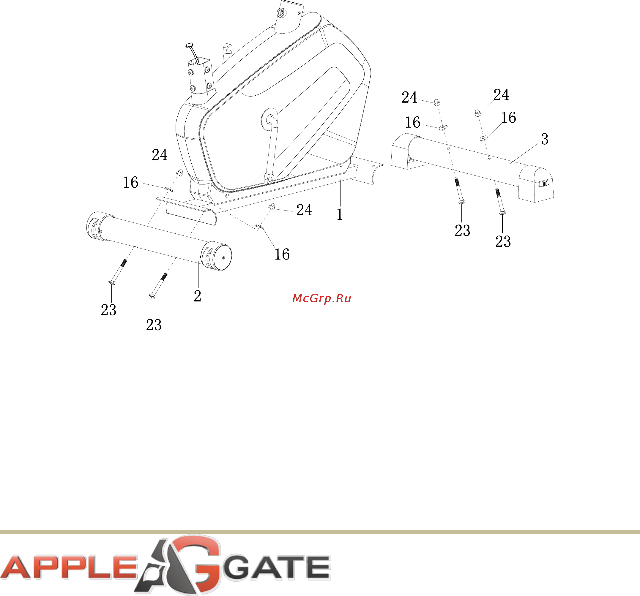 APPLEGATE B22 A [9/21] Сборка оборудования