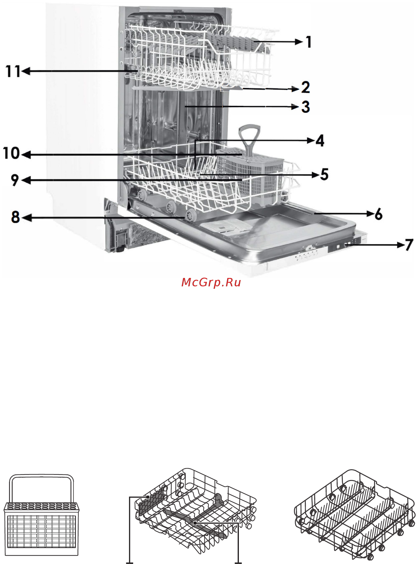 DEXP DW-B45N6AVL/G [5/36] Схема устройства