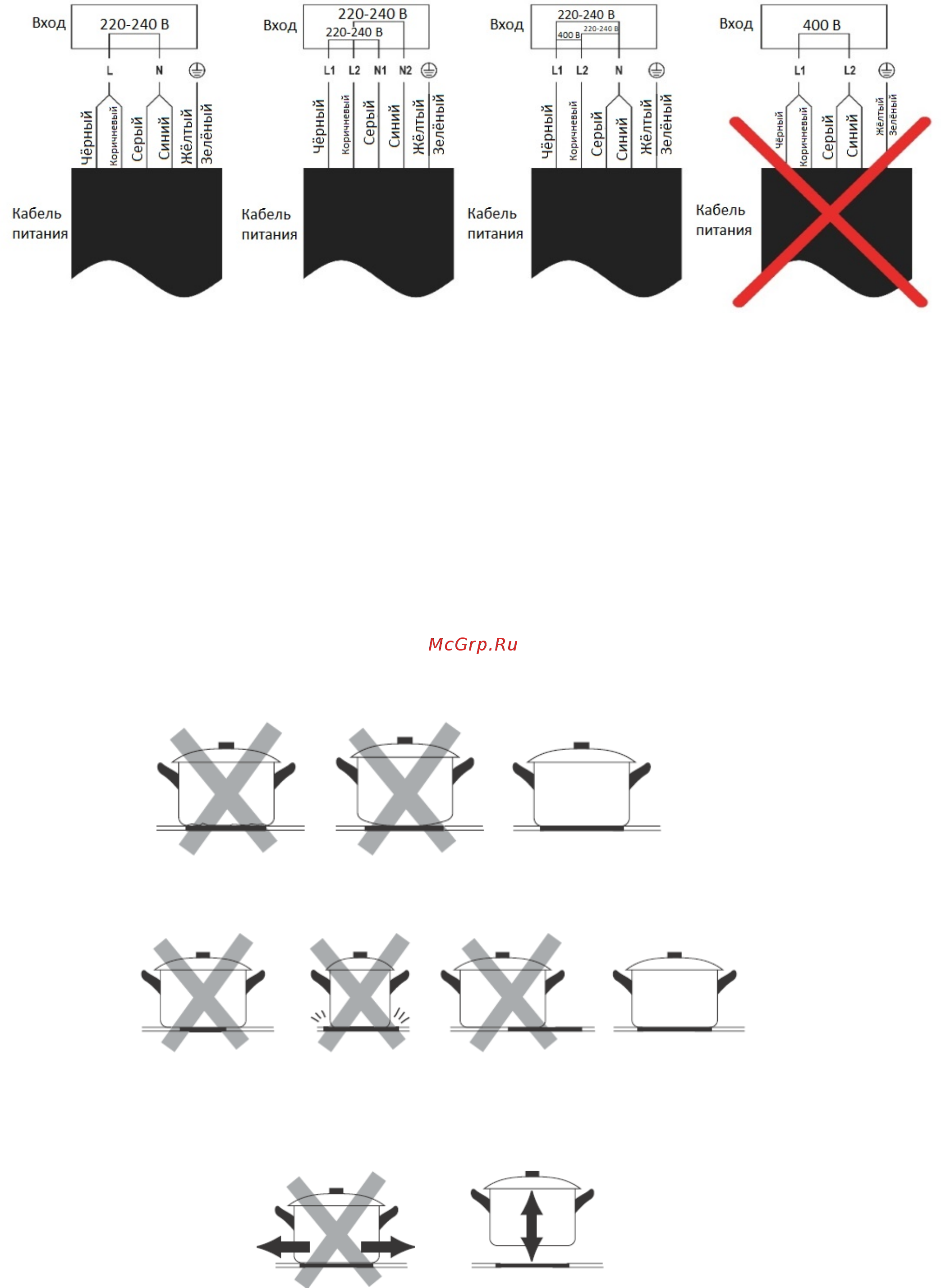 DEXP 8M4CTYL/B [10/16] Способ подключения показан ниже