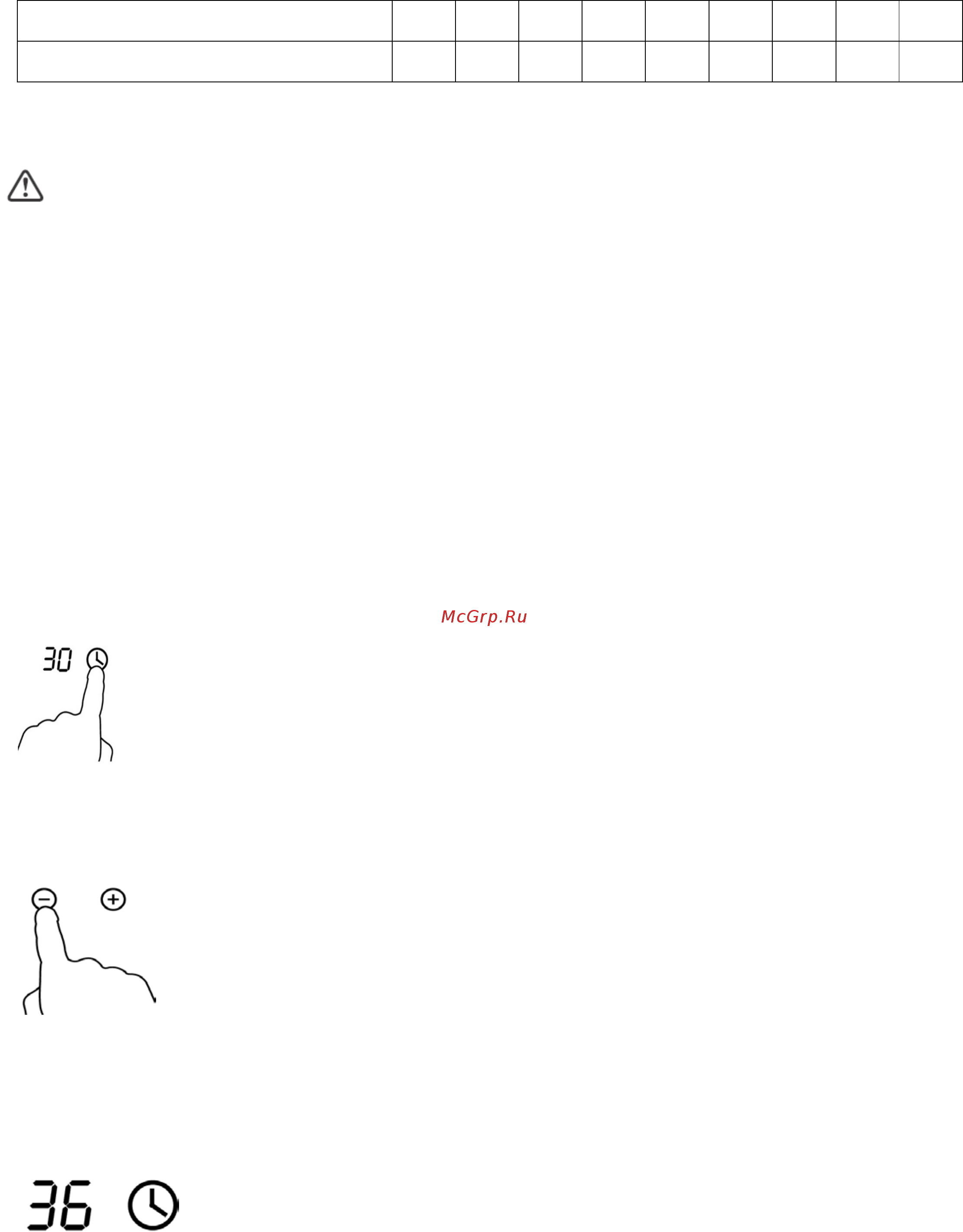 DEXP 3M4CTYL/B [13/19] Таймер