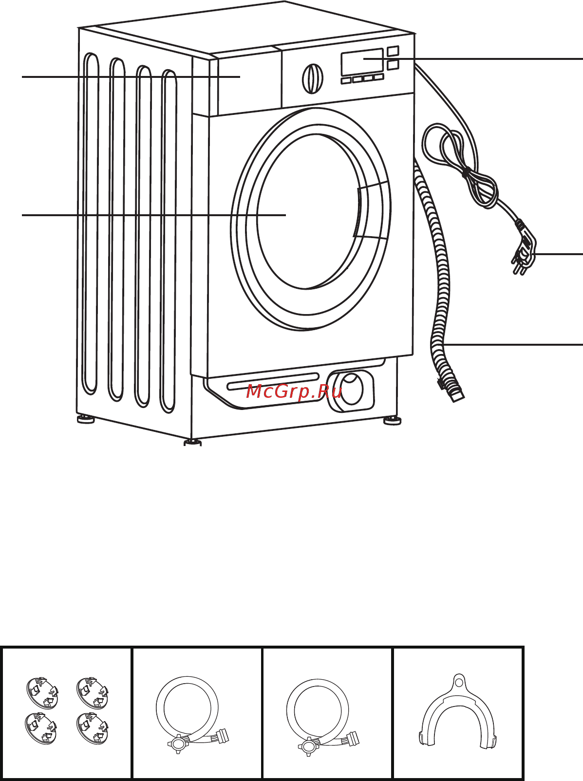 DEXP WB-F714DMA/WW [6/32] Схема устройства