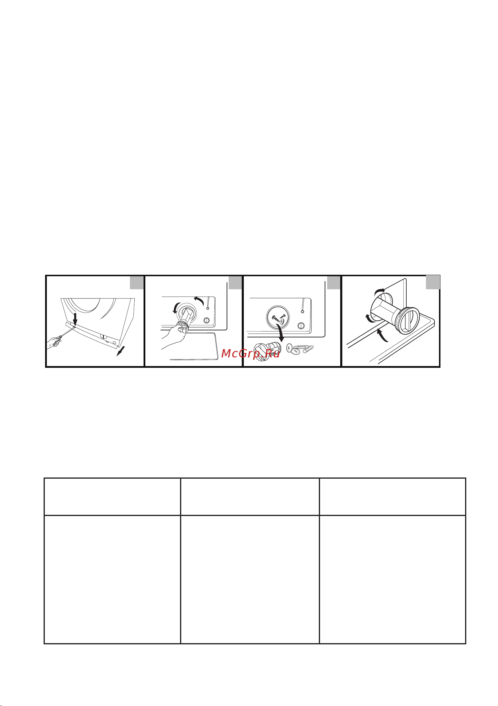DEXP WM-F814DMA/WBSI [20/32] Возможные проблемы и их решение