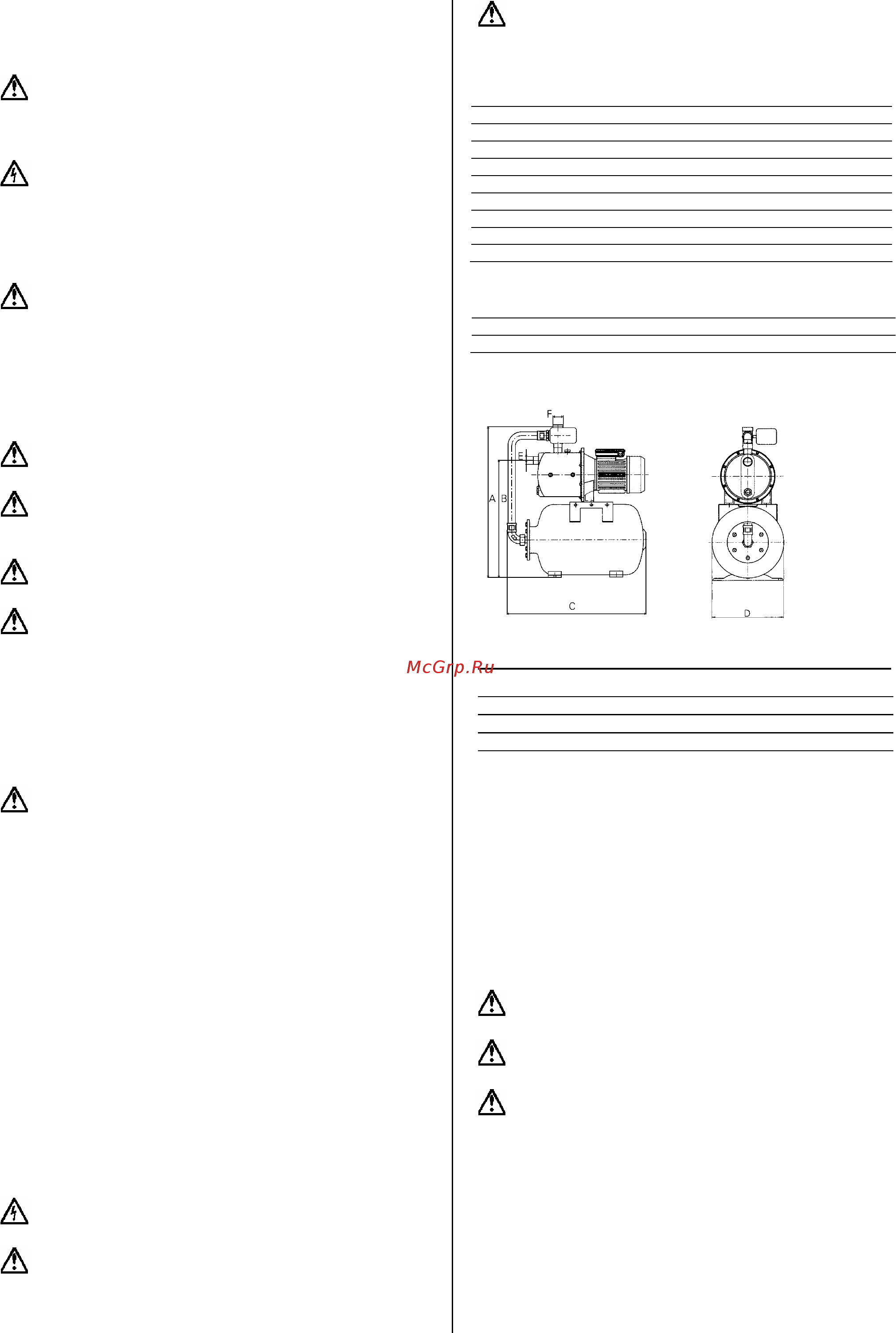 Homa HWE 70-60 [10/20] Safety warnings