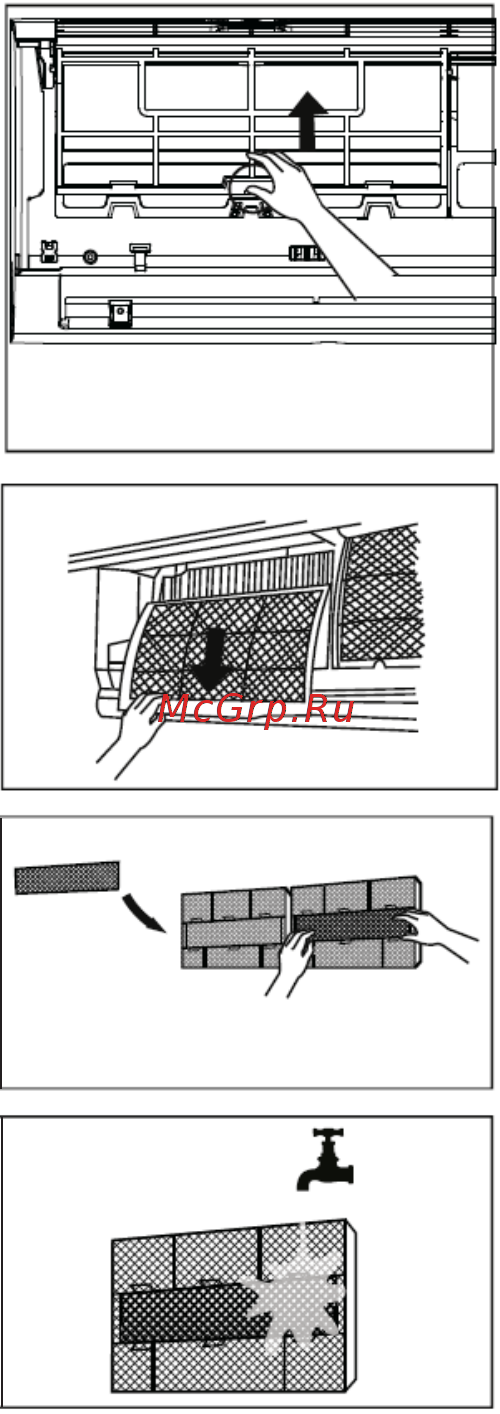 DEXP AC-R07OMA/W [13/24] Обслуживание и уход