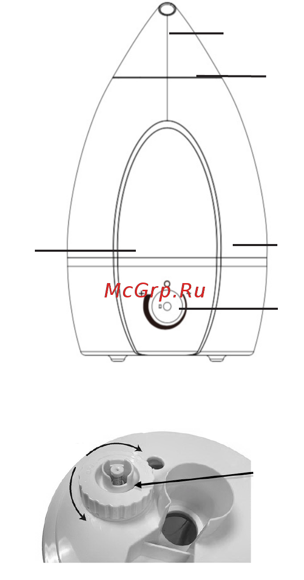 DEXP HW-370 [5/12] Наполнение резервуара