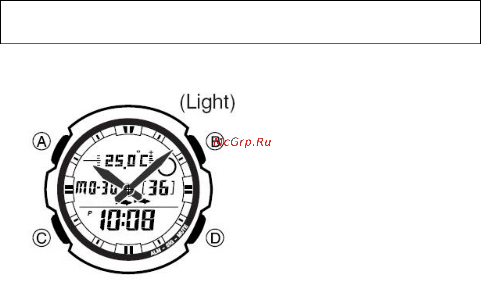 Casio AQW-101-1A Инструкция по эксплуатации онлайн [2/6] 449259