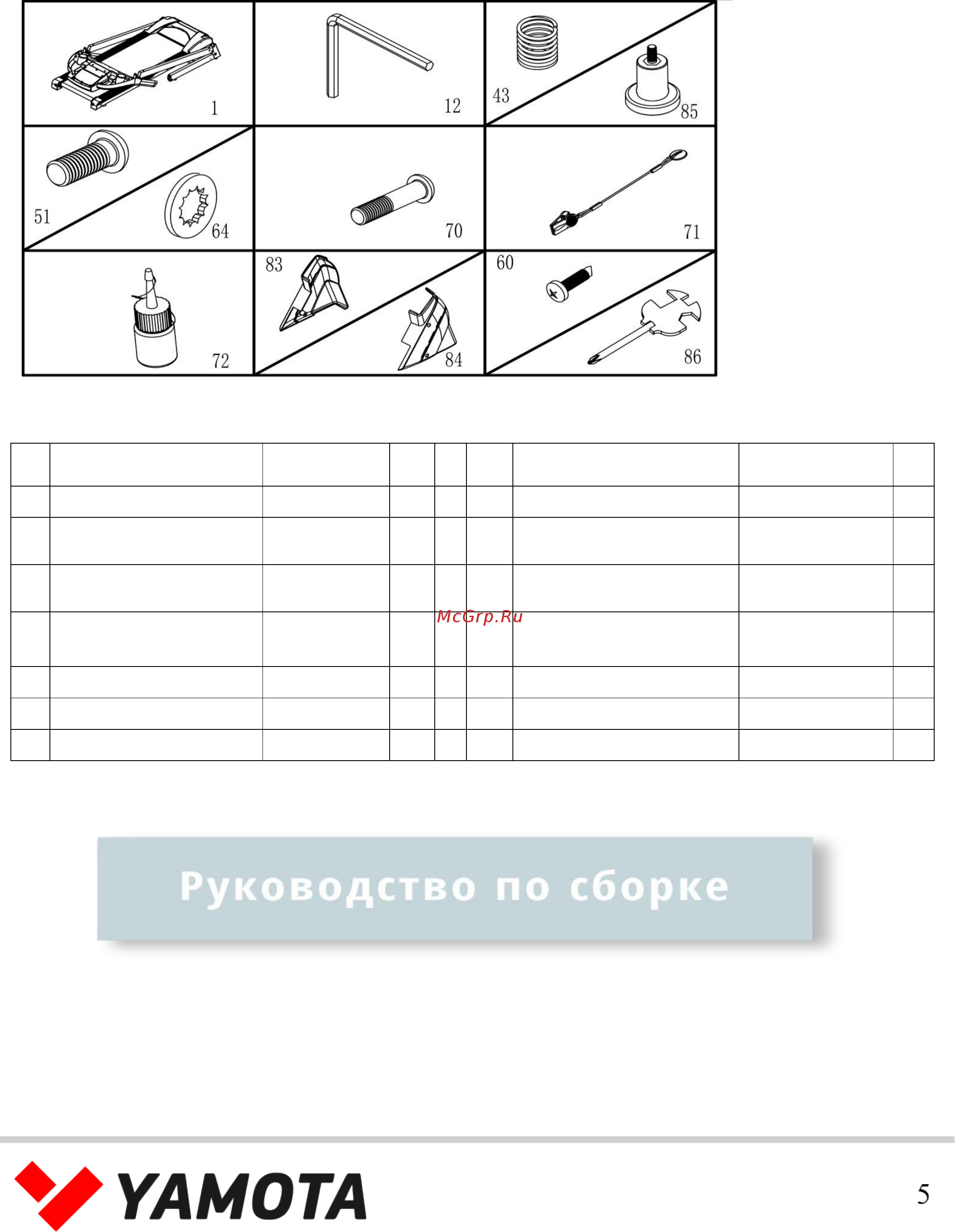 Yamota X125A [5/23] Внимание