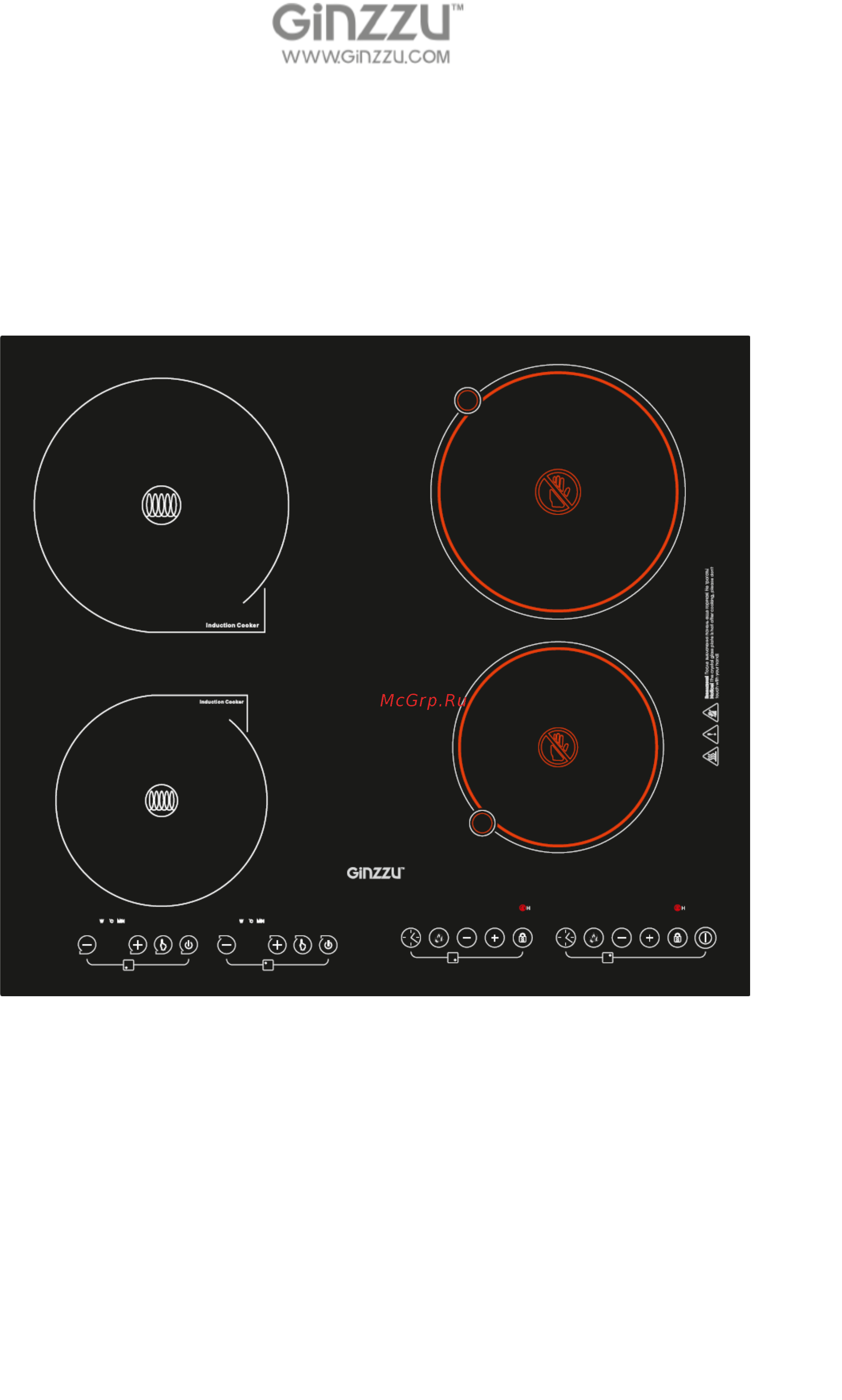 Ginzzu HCI-479 Инструкция по эксплуатации онлайн