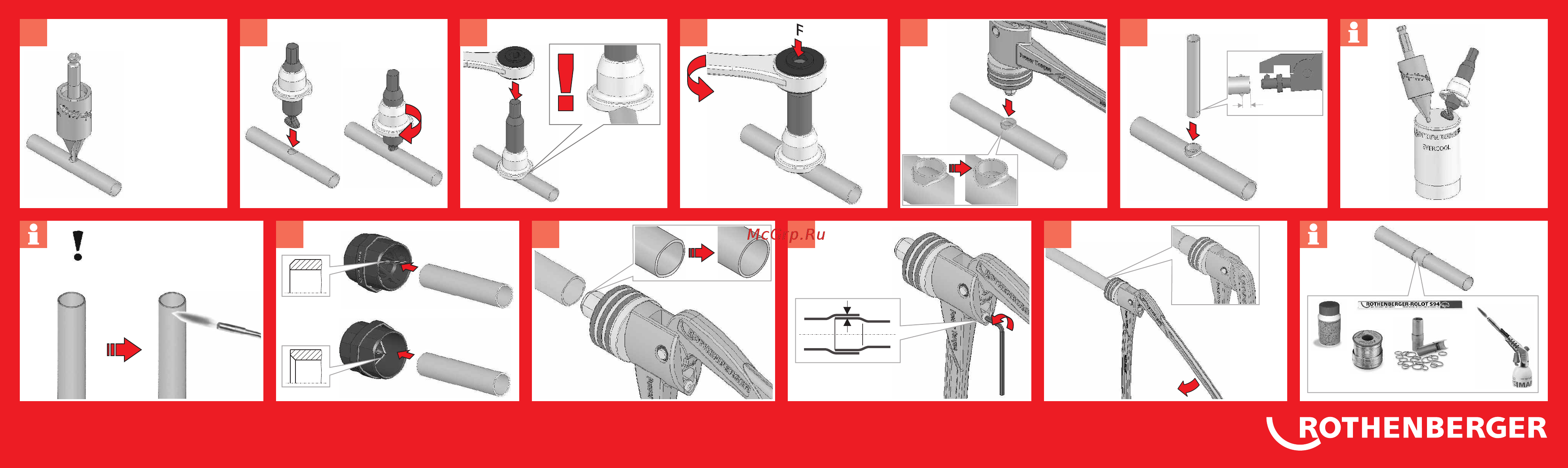 Rothenberger COMBI KIT Инструкция онлайн