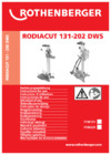 Rothenberger RODIACUT 202DWS Инструкция на стойку