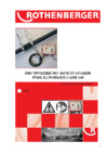 Rothenberger ROWELD ROFUSE SANI 160 Инструкция по эксплуатации