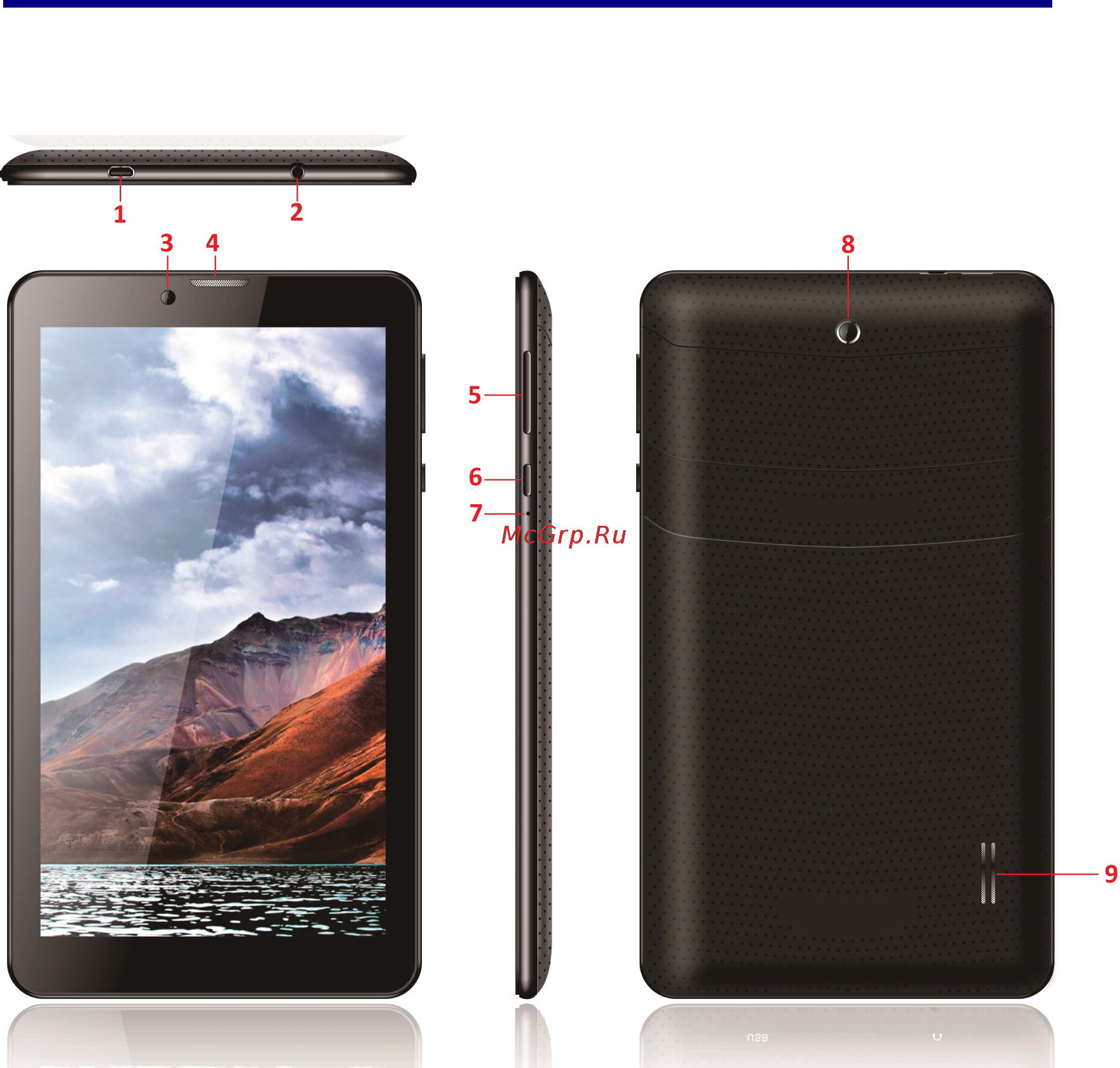 DEXP Ursus S169 [8/14] Схема устройства