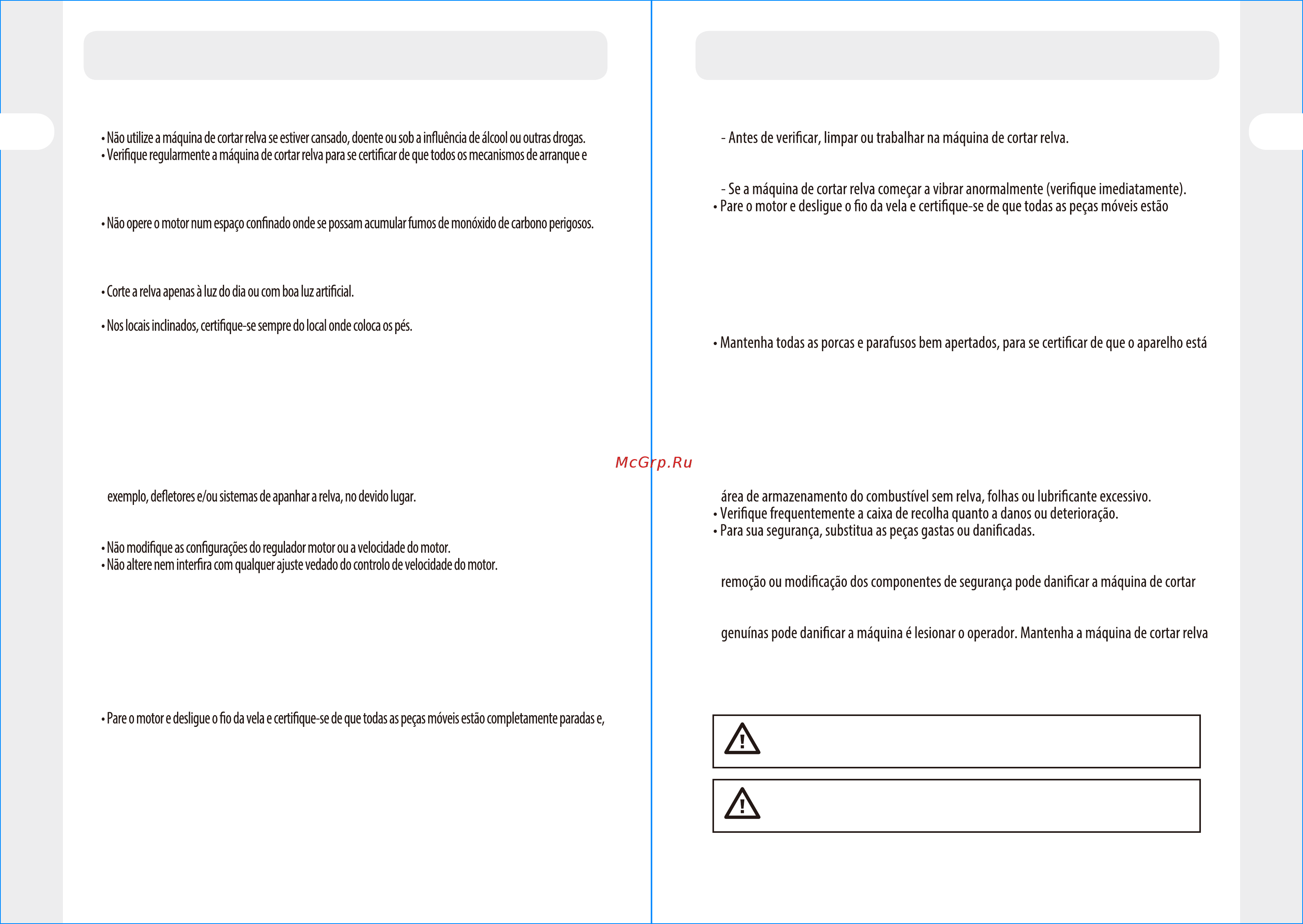 Sterwins Plm2-46b150 [37/124] Instruções de segurança 2 instruções de segurança