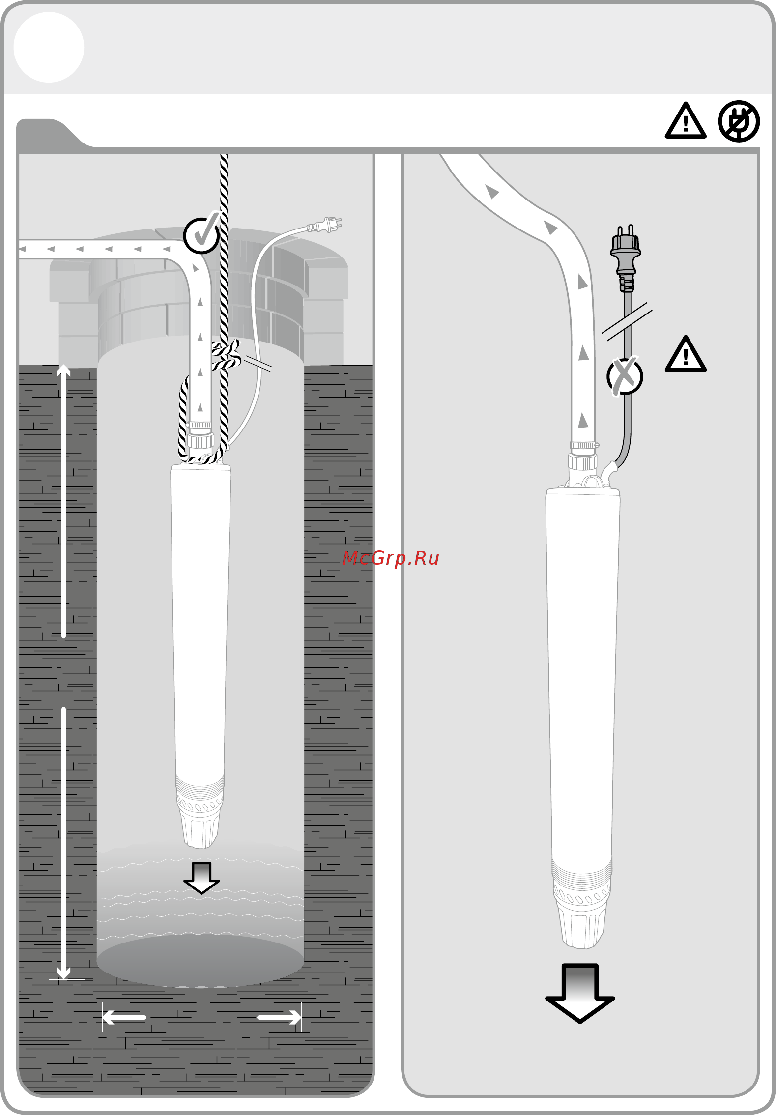 Sterwins 1000 DWP GS 8I-3 [8/12] Pour bien commencer uso correcto para começar corretamente per iniziare nel modo corretto για να ξεκινήσετε σωστά aby dobrze rozpocząć для надлежащего начала применения для відповідного початку використання pentru un început bun starting properly