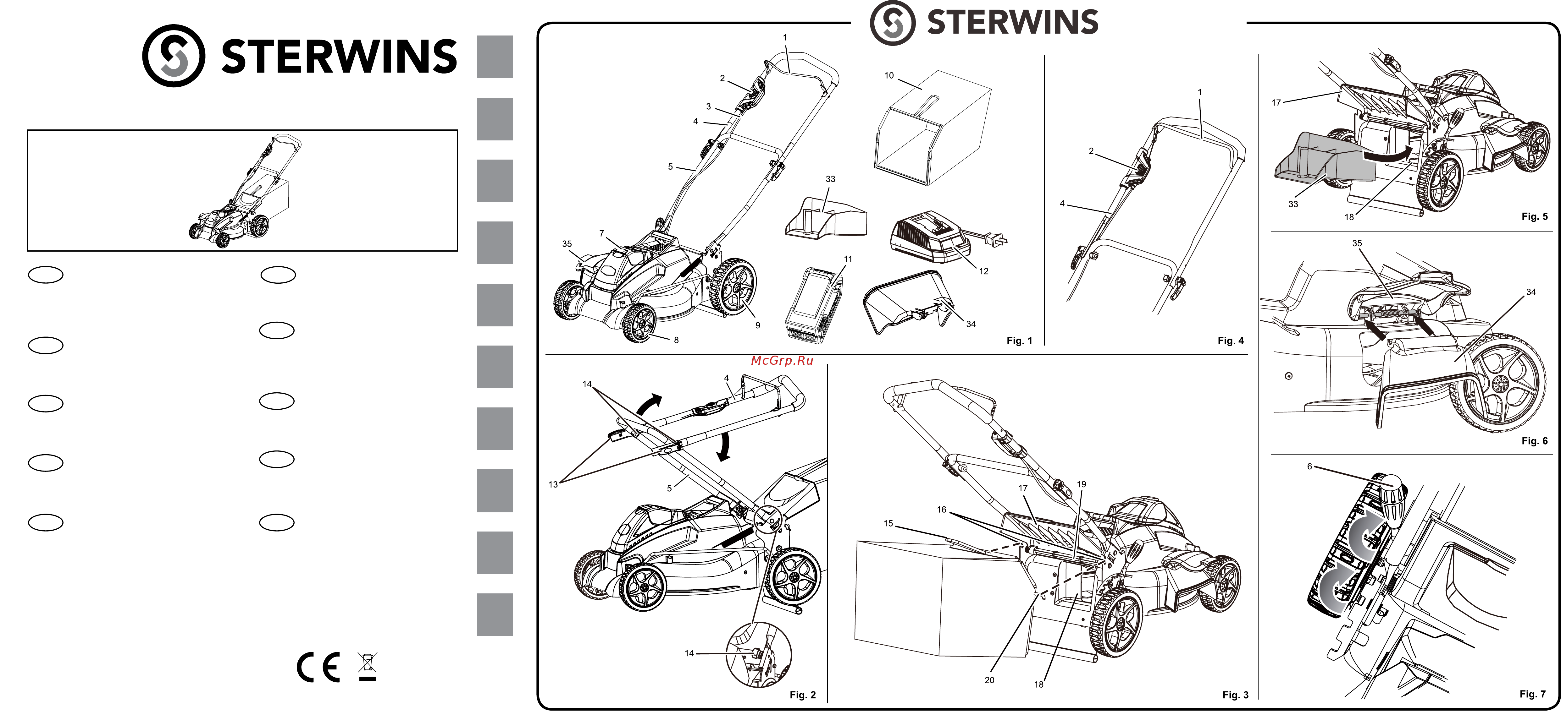 Sterwins 460 Li X-2 Руководство по эксплуатации онлайн