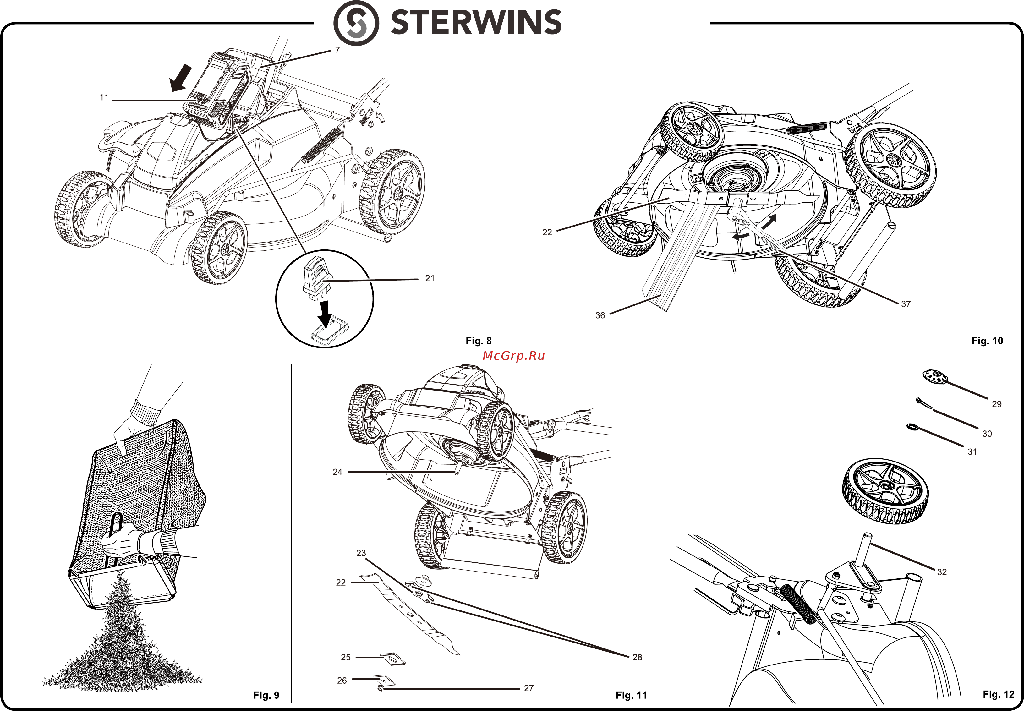 Sterwins 460 Li X-2 Руководство по эксплуатации онлайн [2/20] 450678