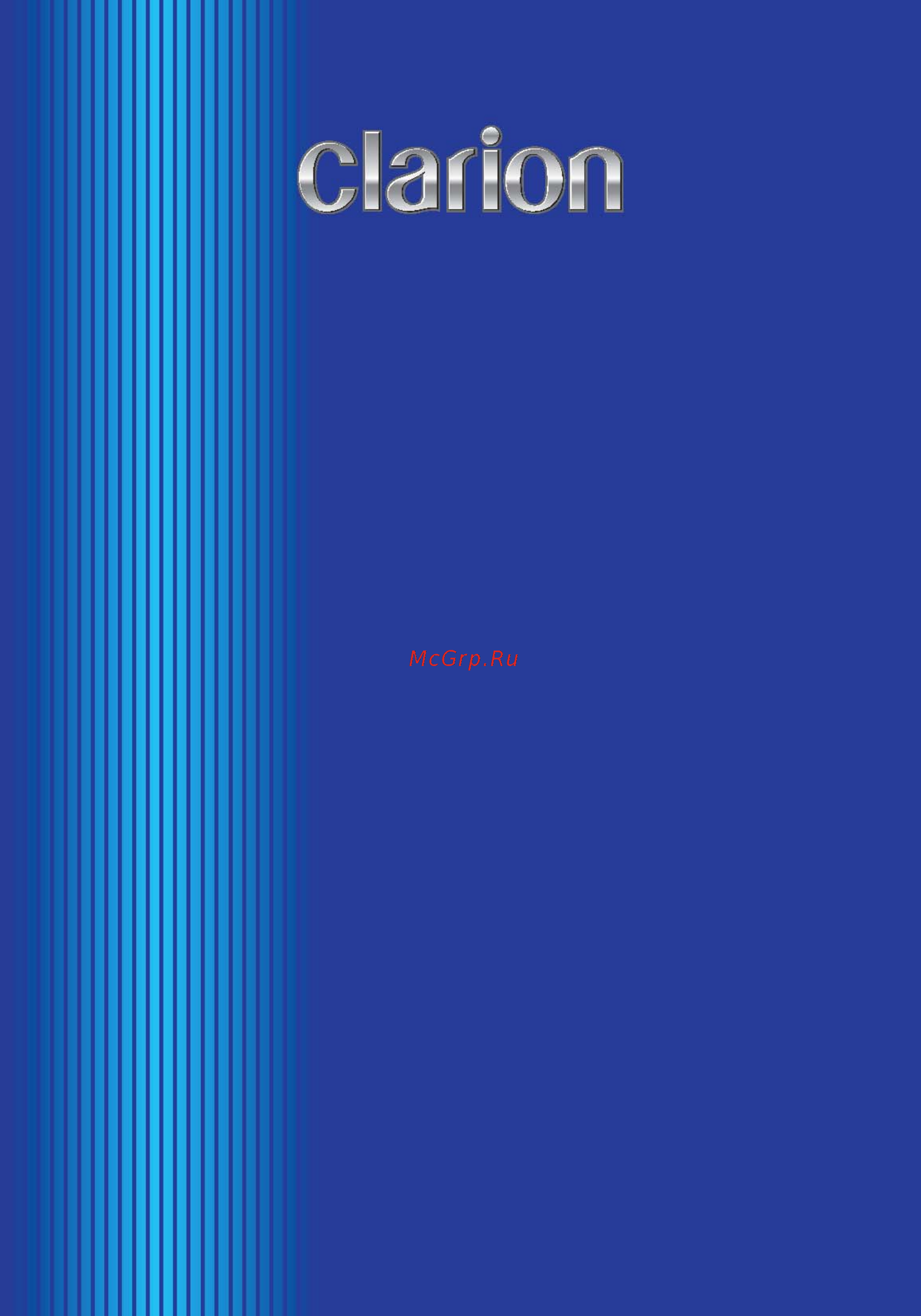 Clarion OHM888VD Инструкция по эксплуатации онлайн