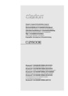 Clarion CZ500E Инструкция по эксплуатации