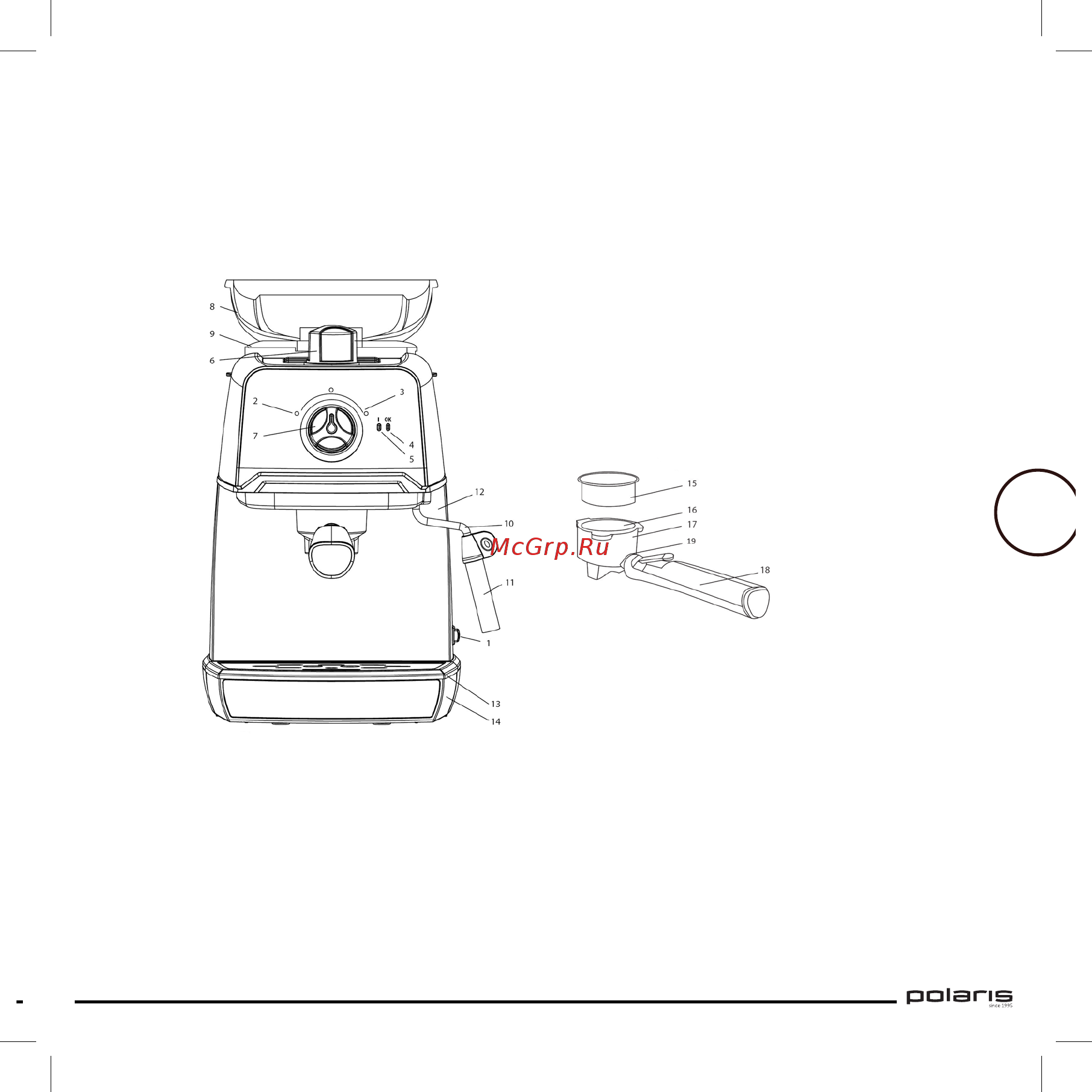 Polaris PCM 1529E Инструкция по эксплуатации онлайн [11/0] 891511