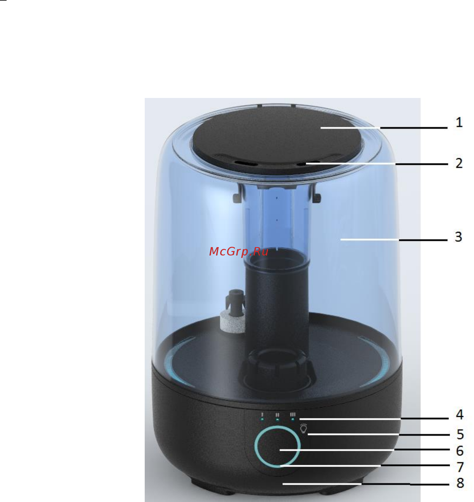 Polaris PUH 6405 TF [4/22] Описание прибора