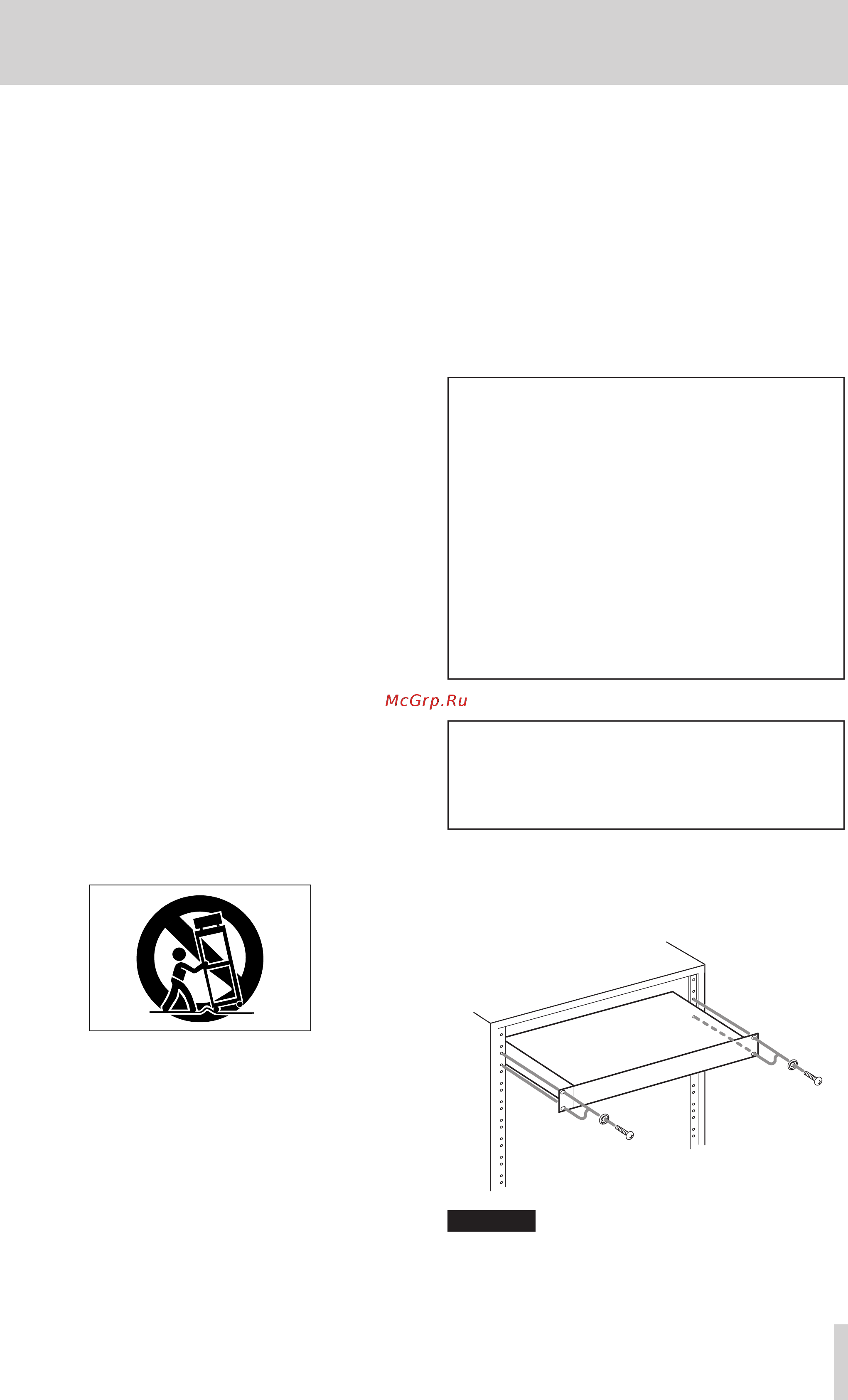 Tascam CG-2000 [3/32] Important safety instructions