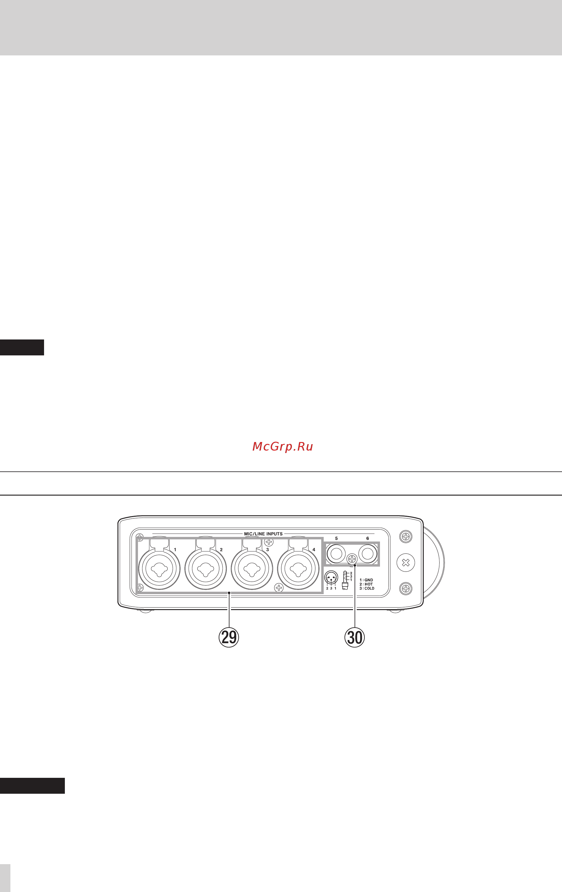 Tascam DR-680MKII [12/60] Left side panel