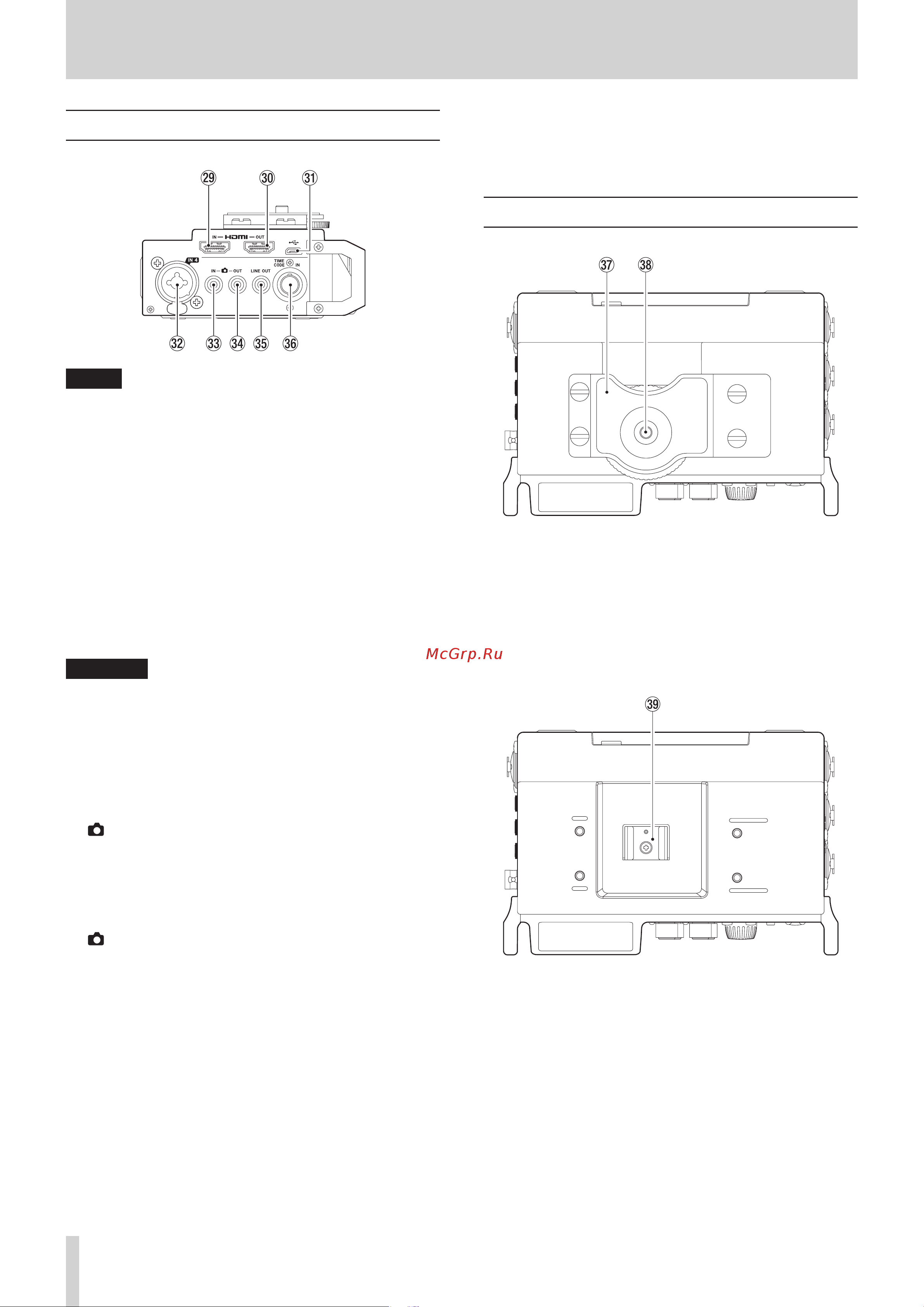 Tascam DR-701D [8/46] Right side