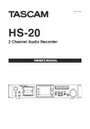 Tascam HS-20 Руководство пользователя