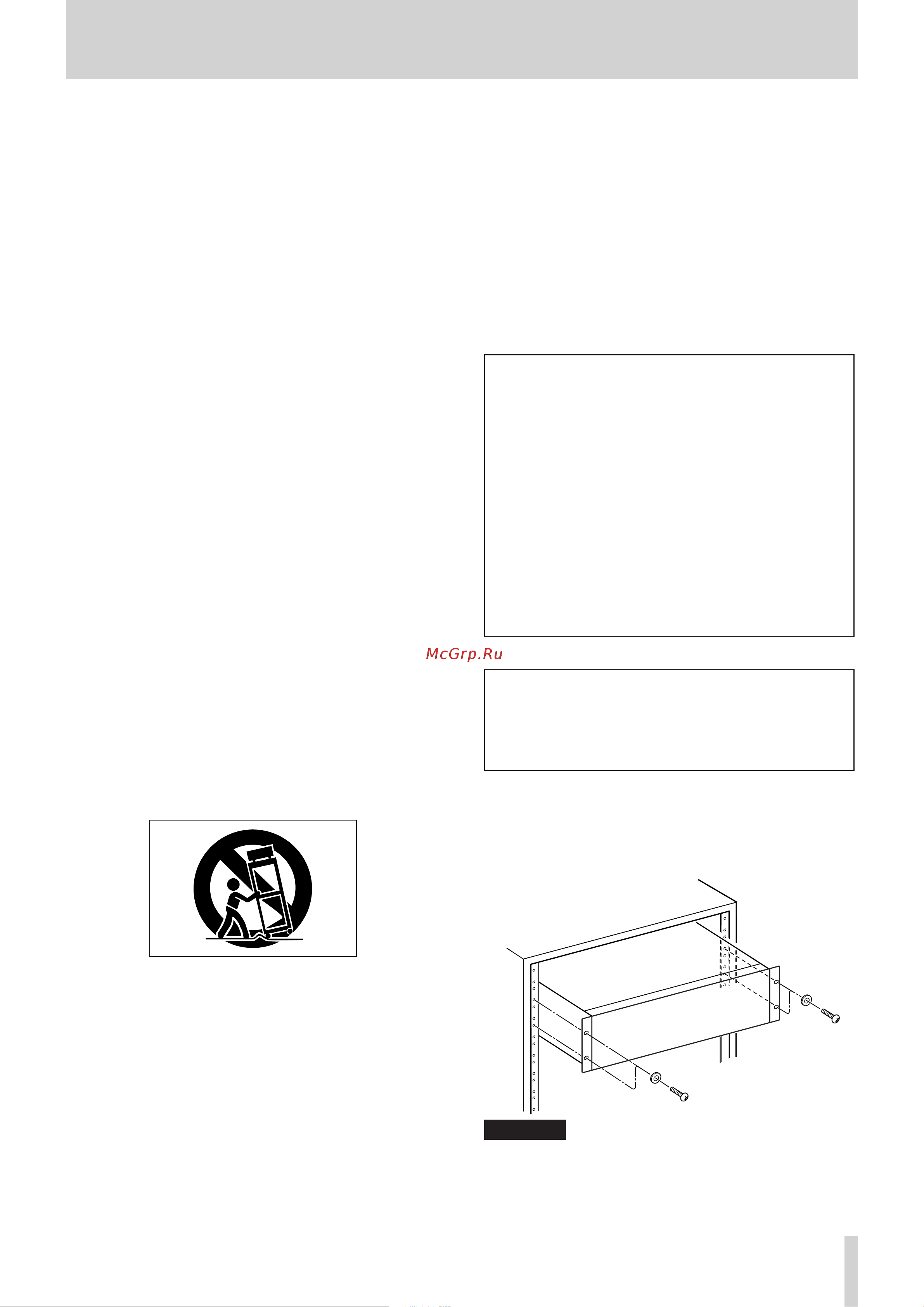 Tascam HS-20 [3/128] Important safety instructions