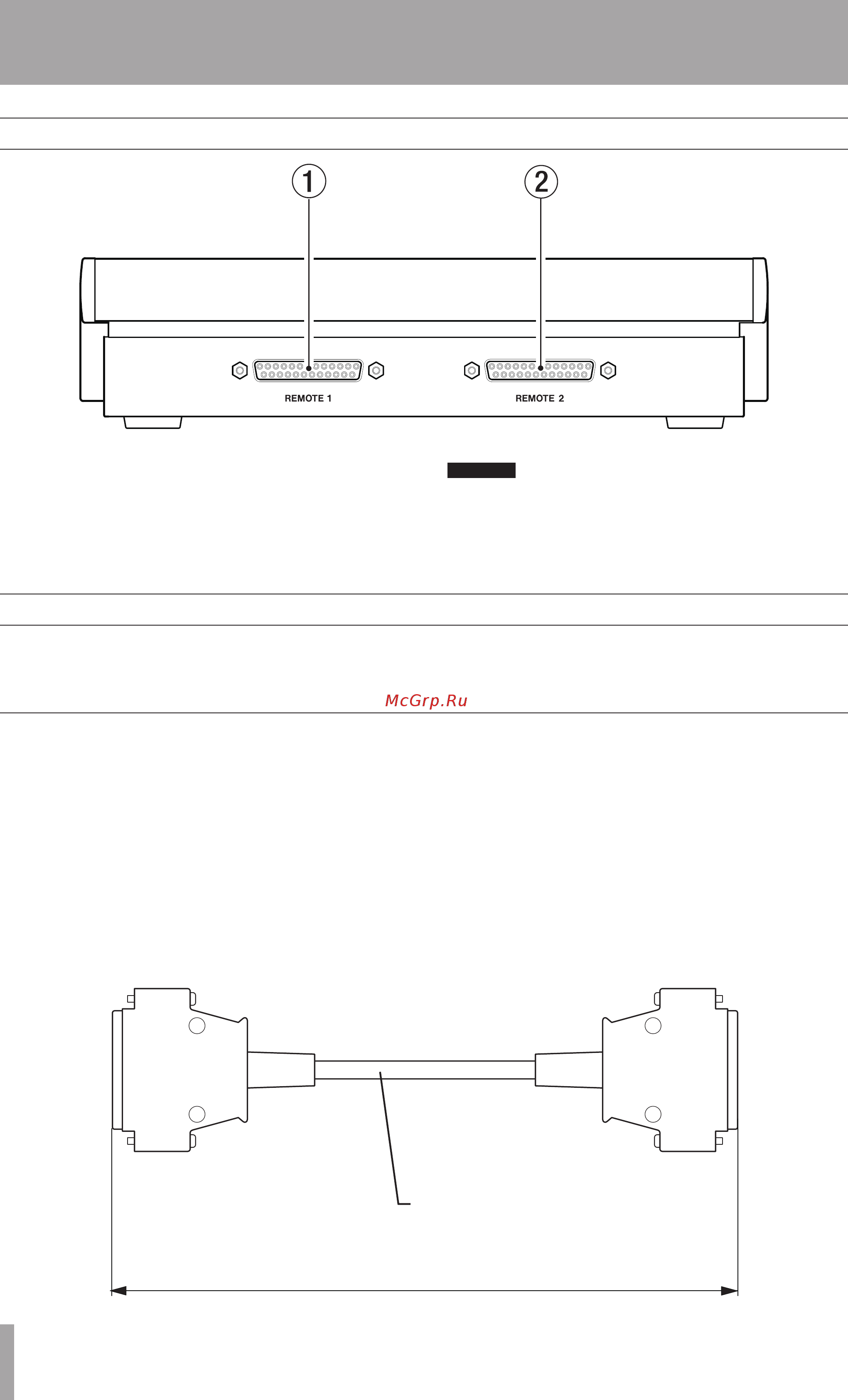 Tascam RC-SS20 [4/8] Names and functions of parts