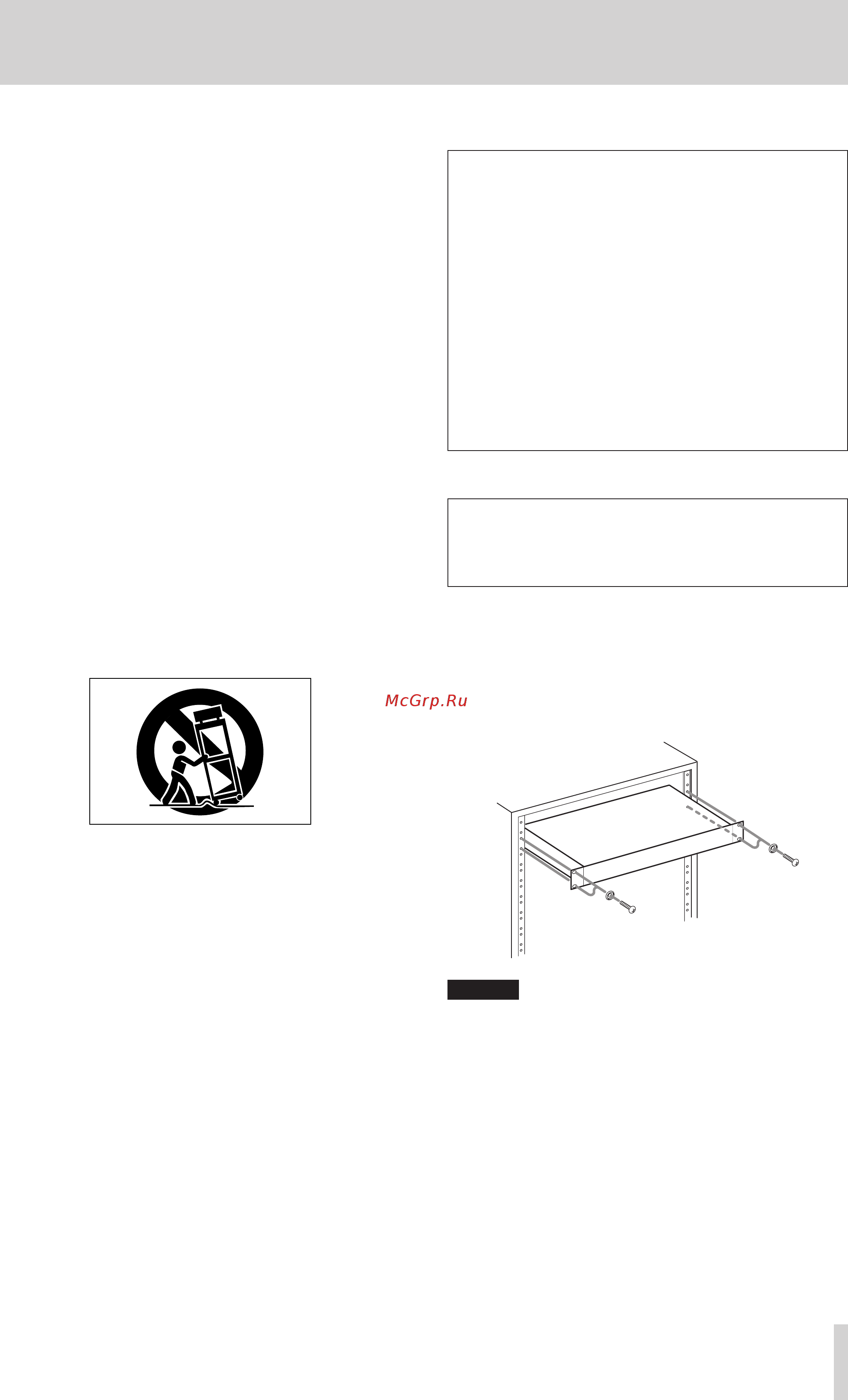 Tascam SS-R250N [3/112] Warning