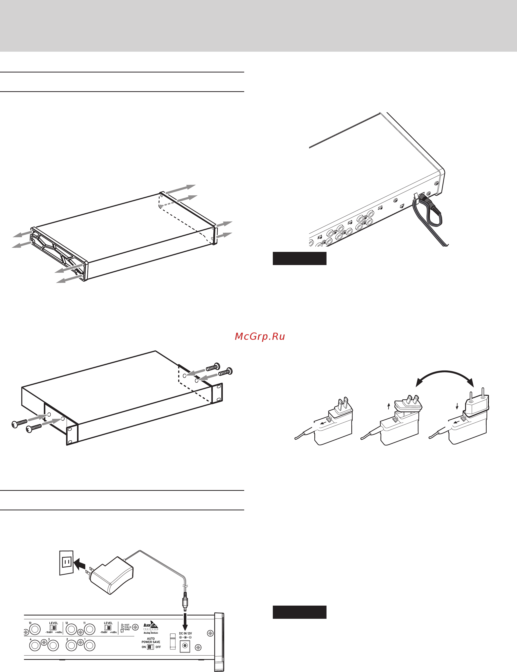 Tascam US-16x08 [10/34] Attaching the rackmount angles