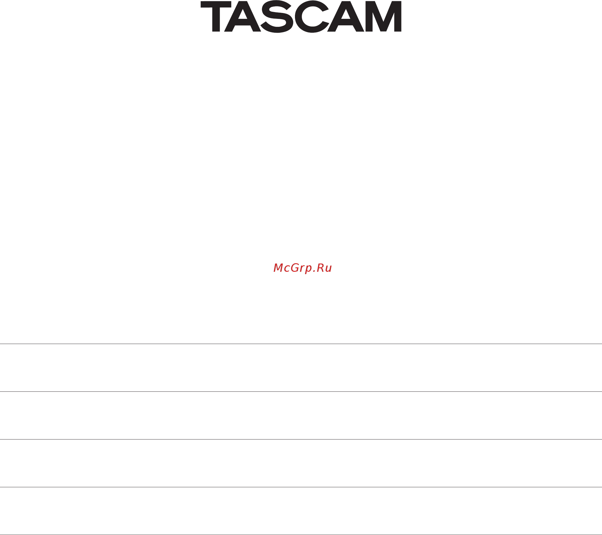 Tascam US-1x2 [24/24] Teac corporation
