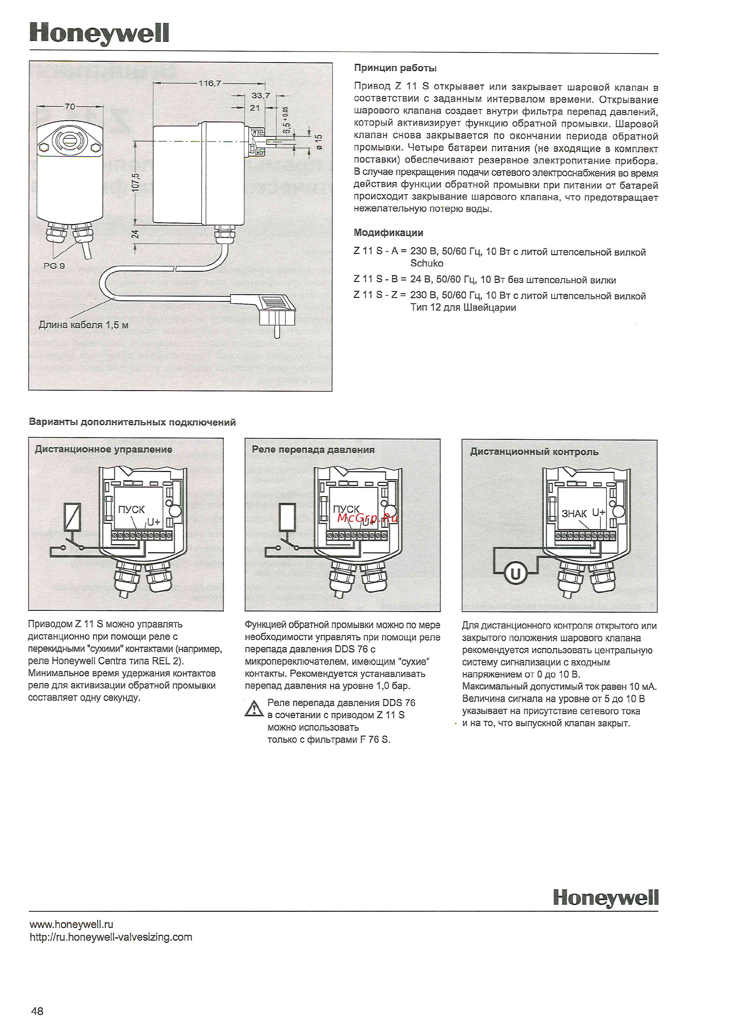 Honeywell Z11S-A [2/2] Honeywell