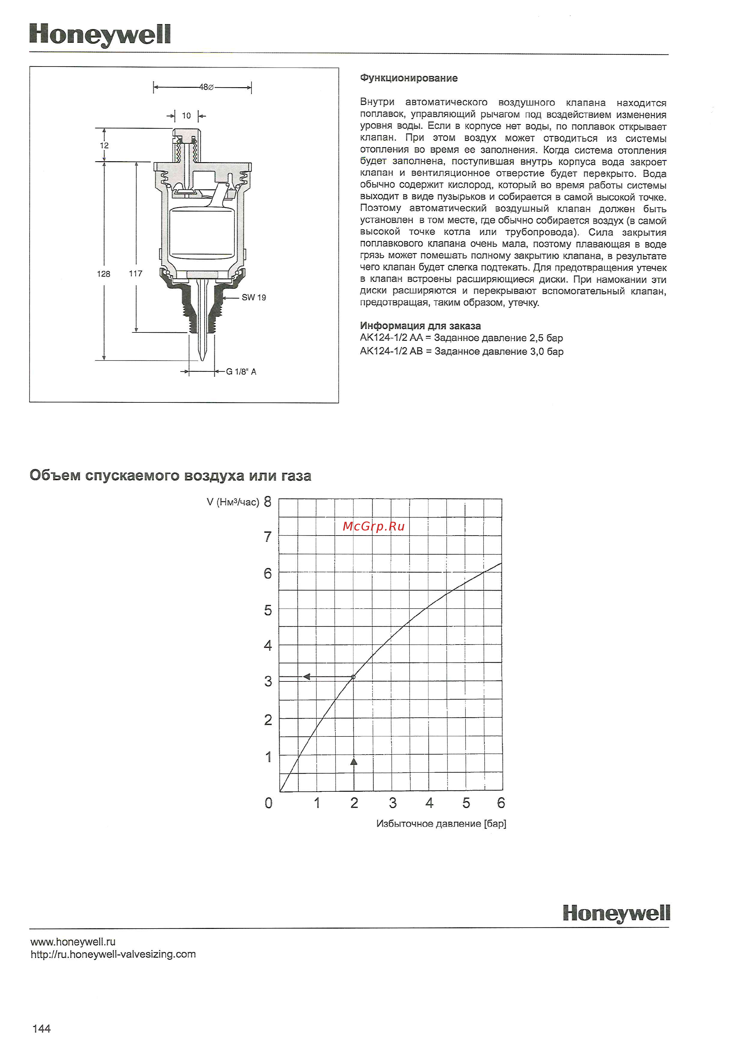 Honeywell EA122-AA (1/8