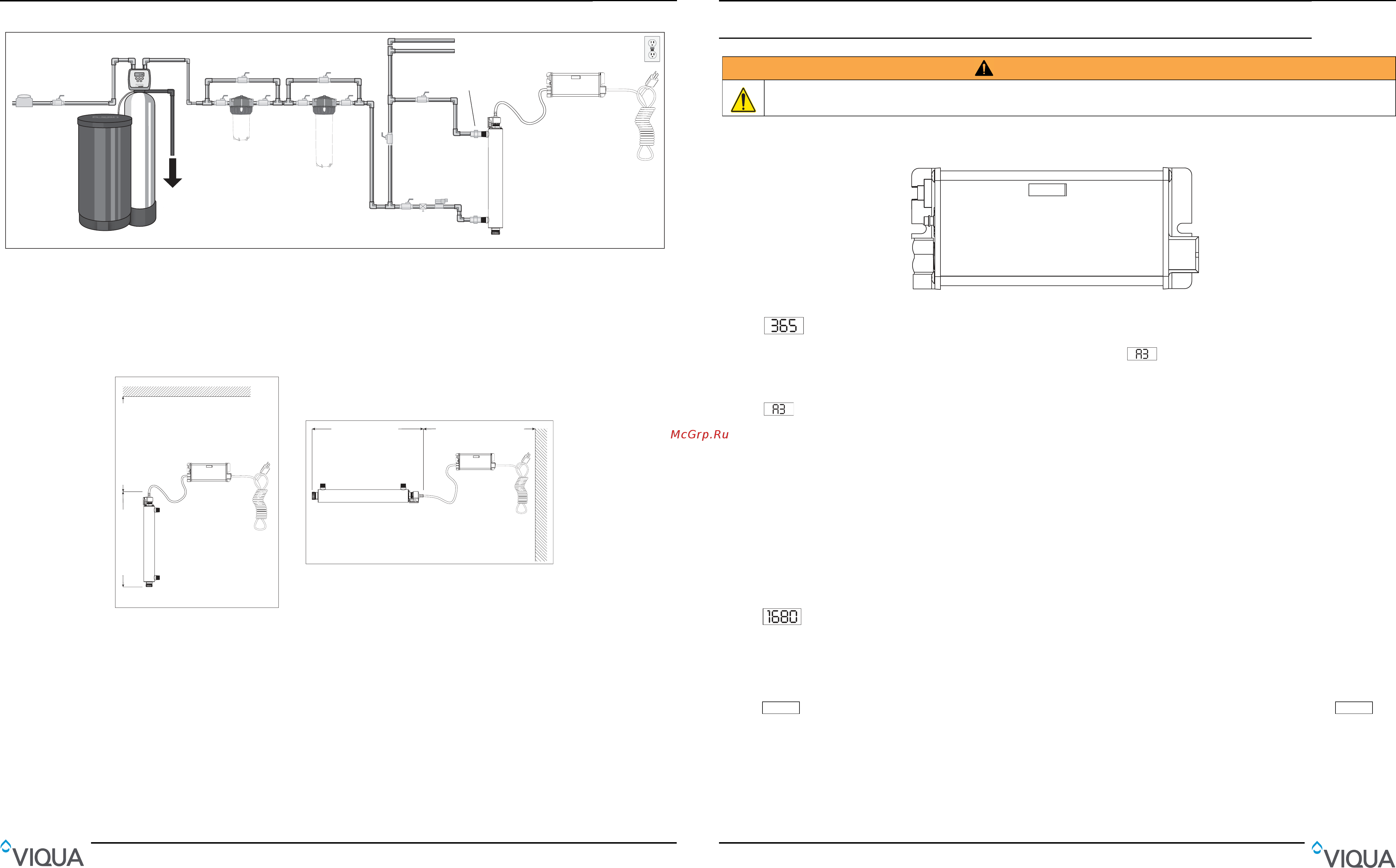 VIQUA S8Q-PA/2 (Sterilight S8Q PA/2) [8/10] Раздел 5 эксплуатация