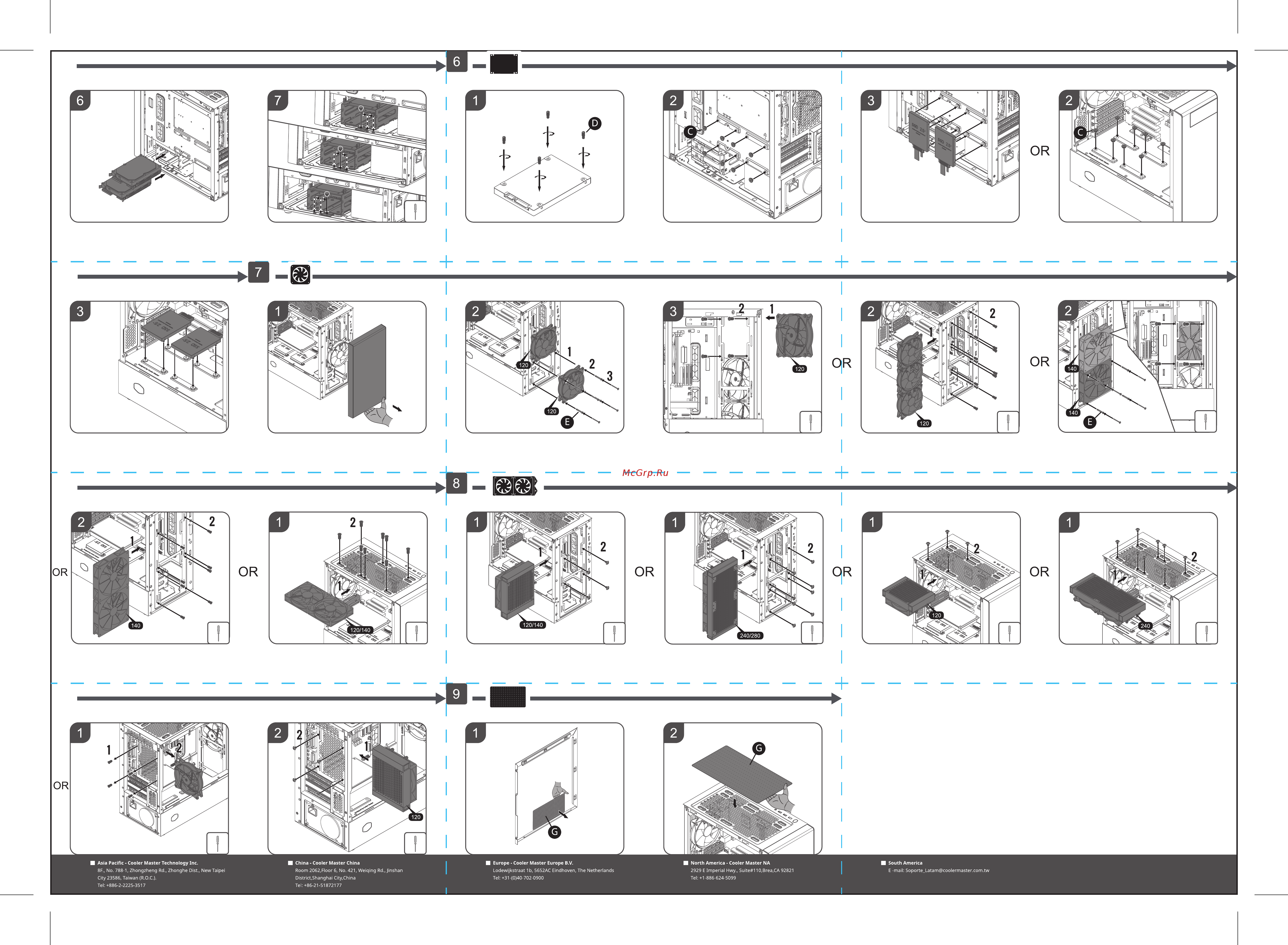Cooler Master MasterBox NR400 WITHOUT ODD (MCB-NR400-KGNN-S00) Инструкция по эксплуатации онлайн [2/2] 453029