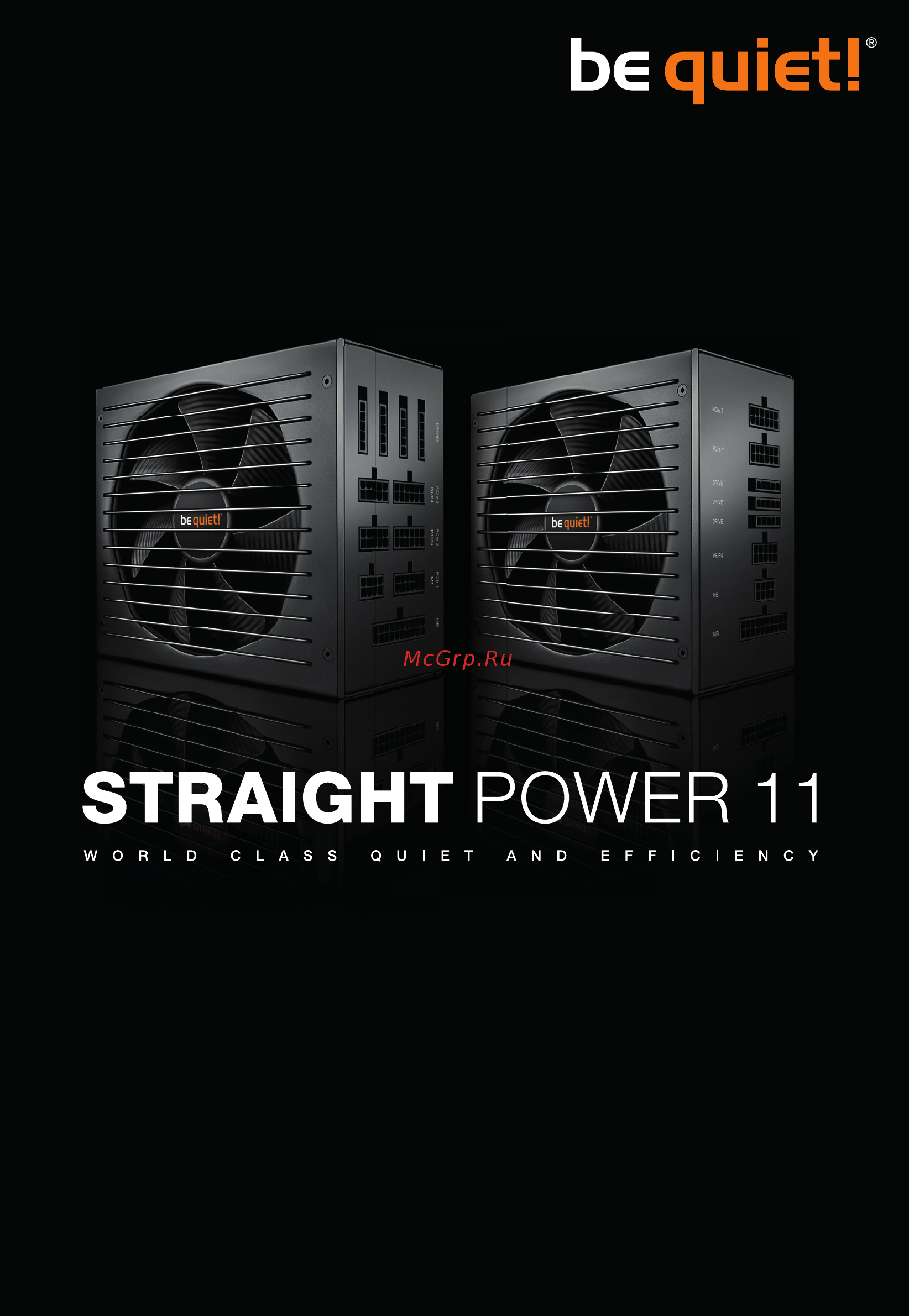 be quiet! Straight Power 11 850W Инструкция по эксплуатации онлайн