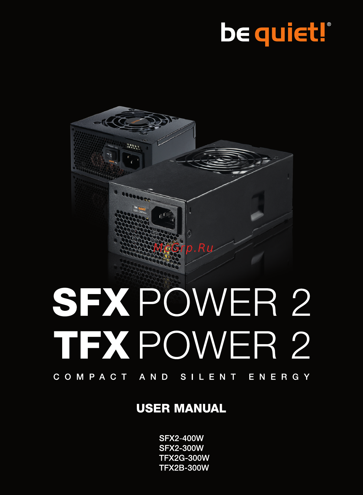 be quiet! TFX Power 2 300W Bronze Инструкция по эксплуатации онлайн