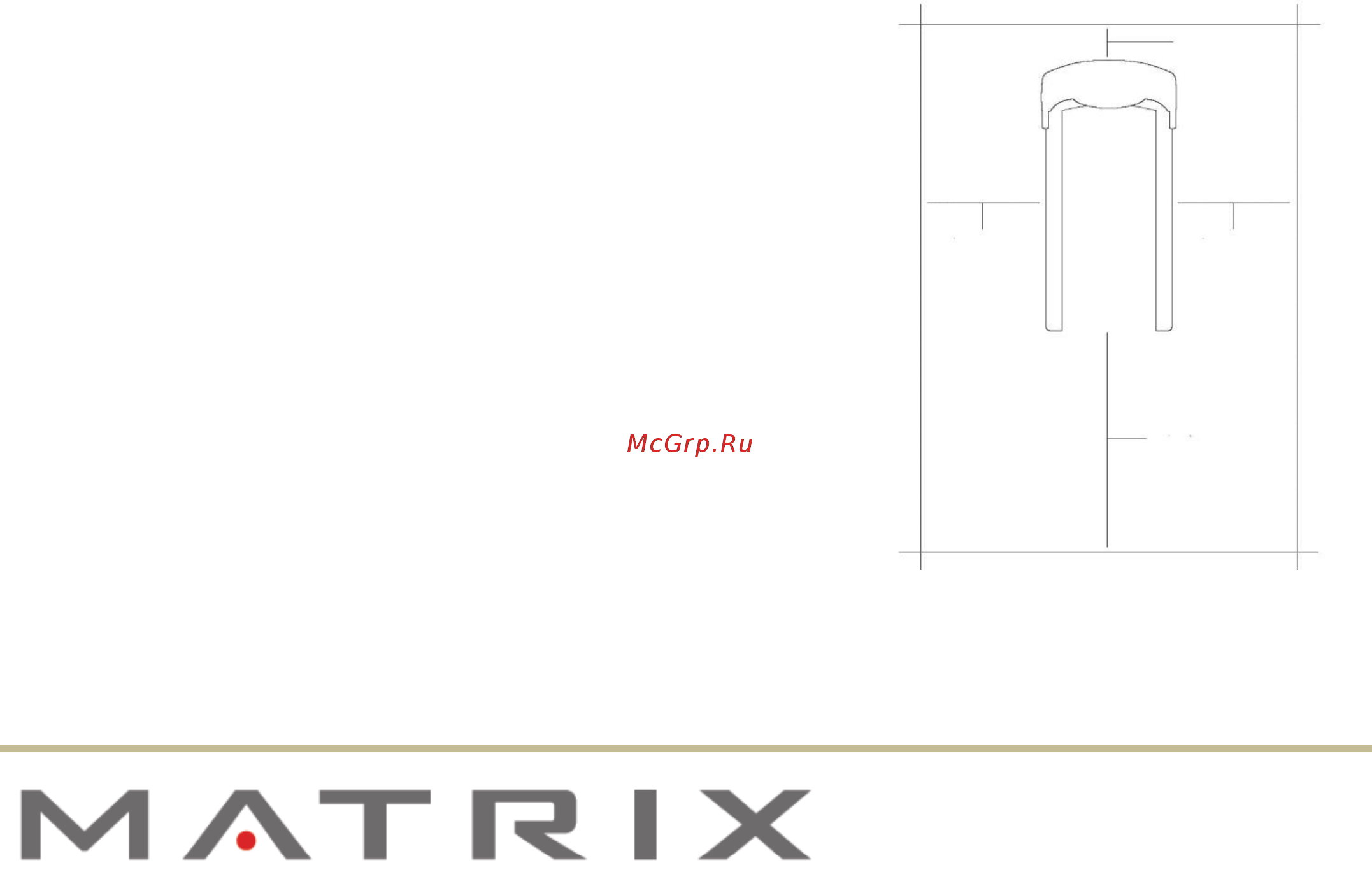 Matrix T70XR [5/22] Настройка оборудования