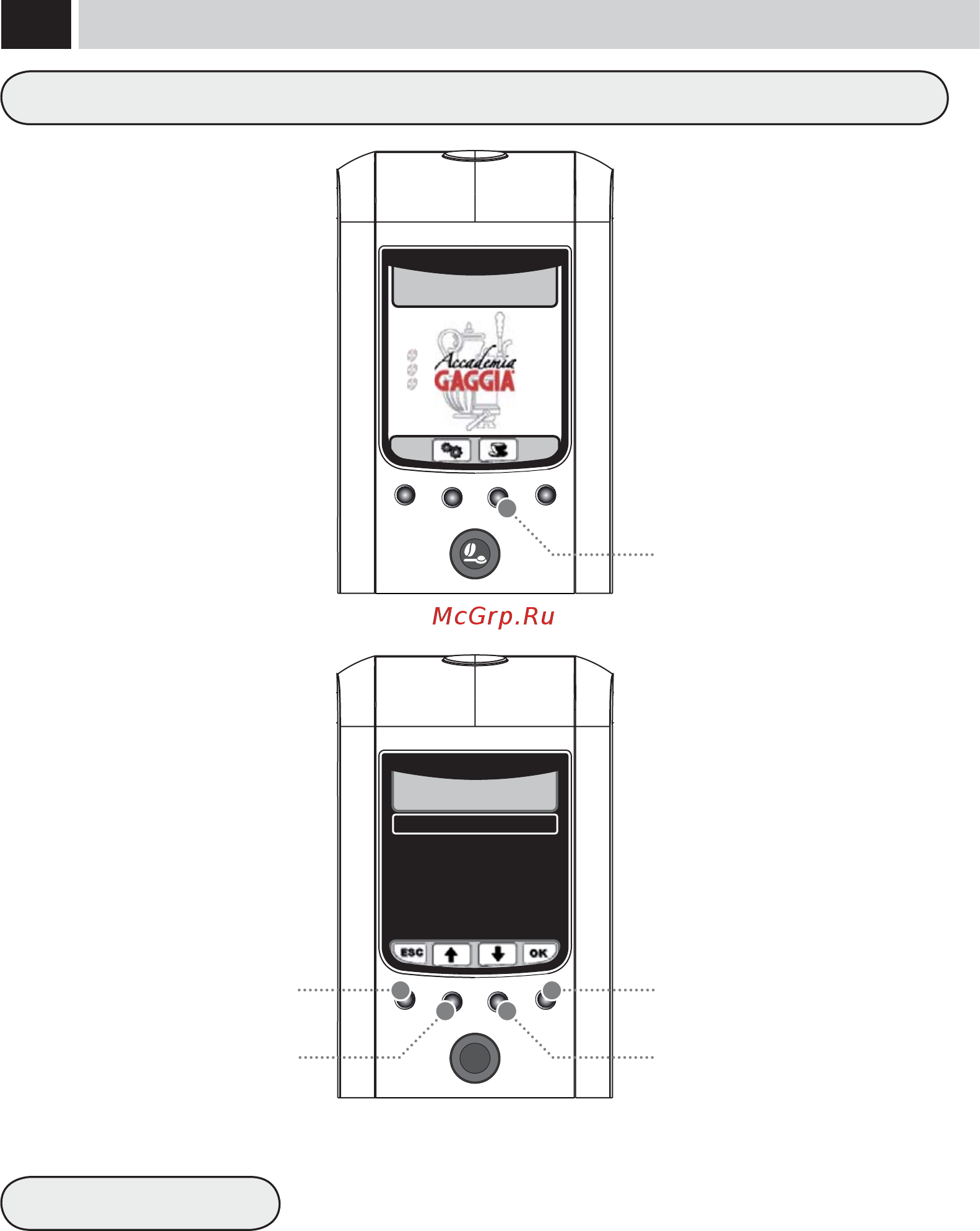 Gaggia ACCADEMIA [29/53] Напитков