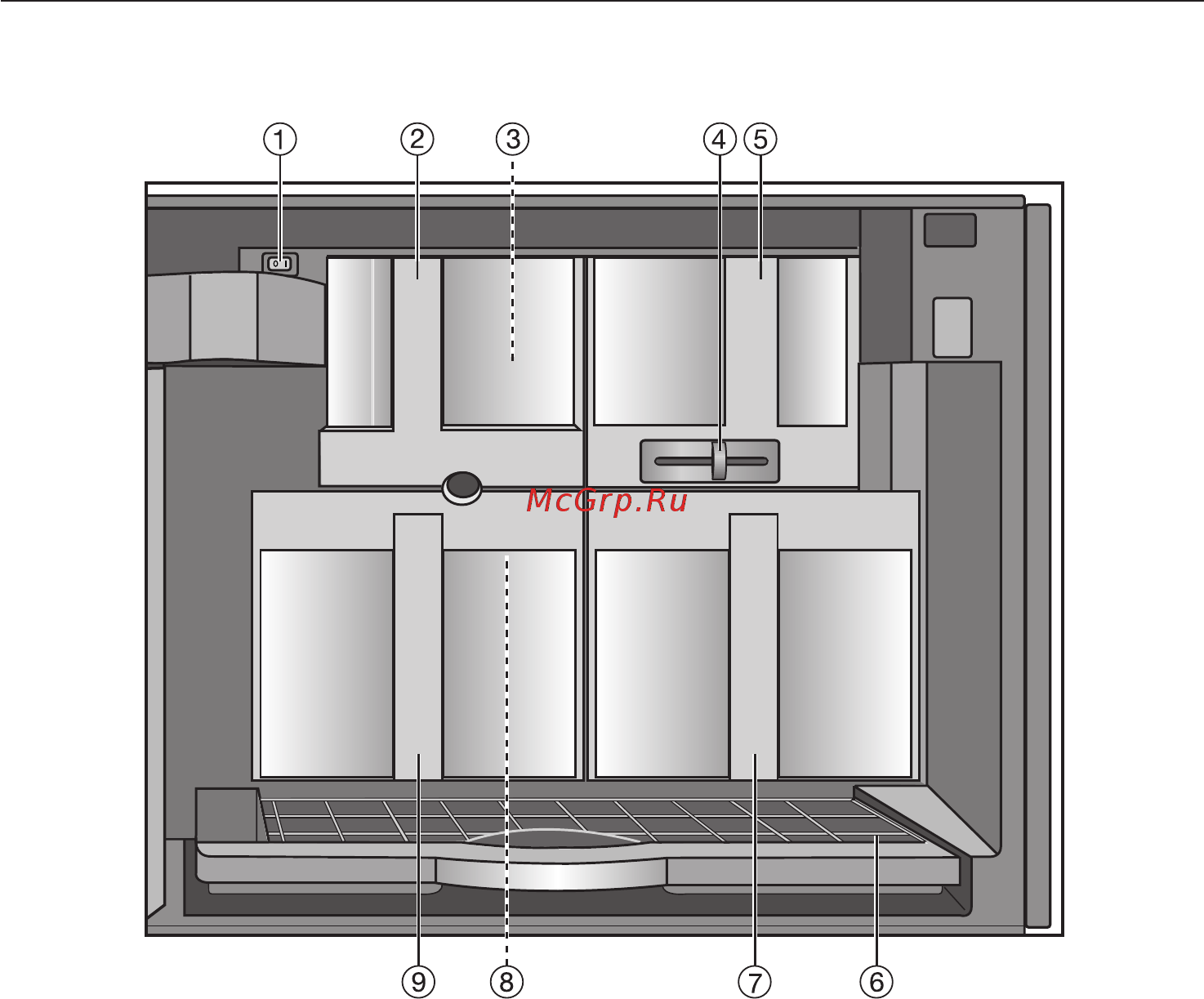 Miele CVA 4085 [7/88] Вид изнутри