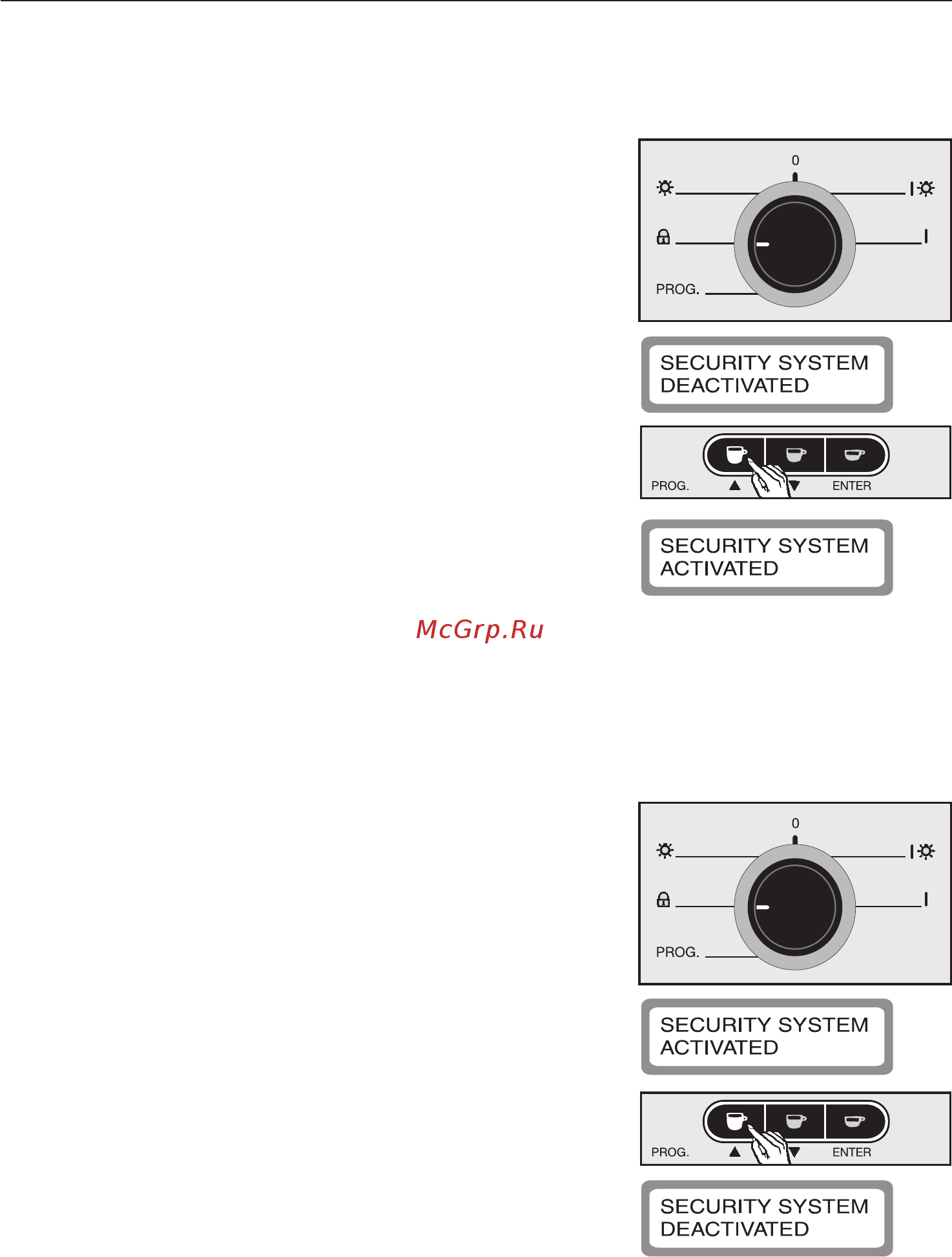 Miele CVA 620 [44/80] Блокировка