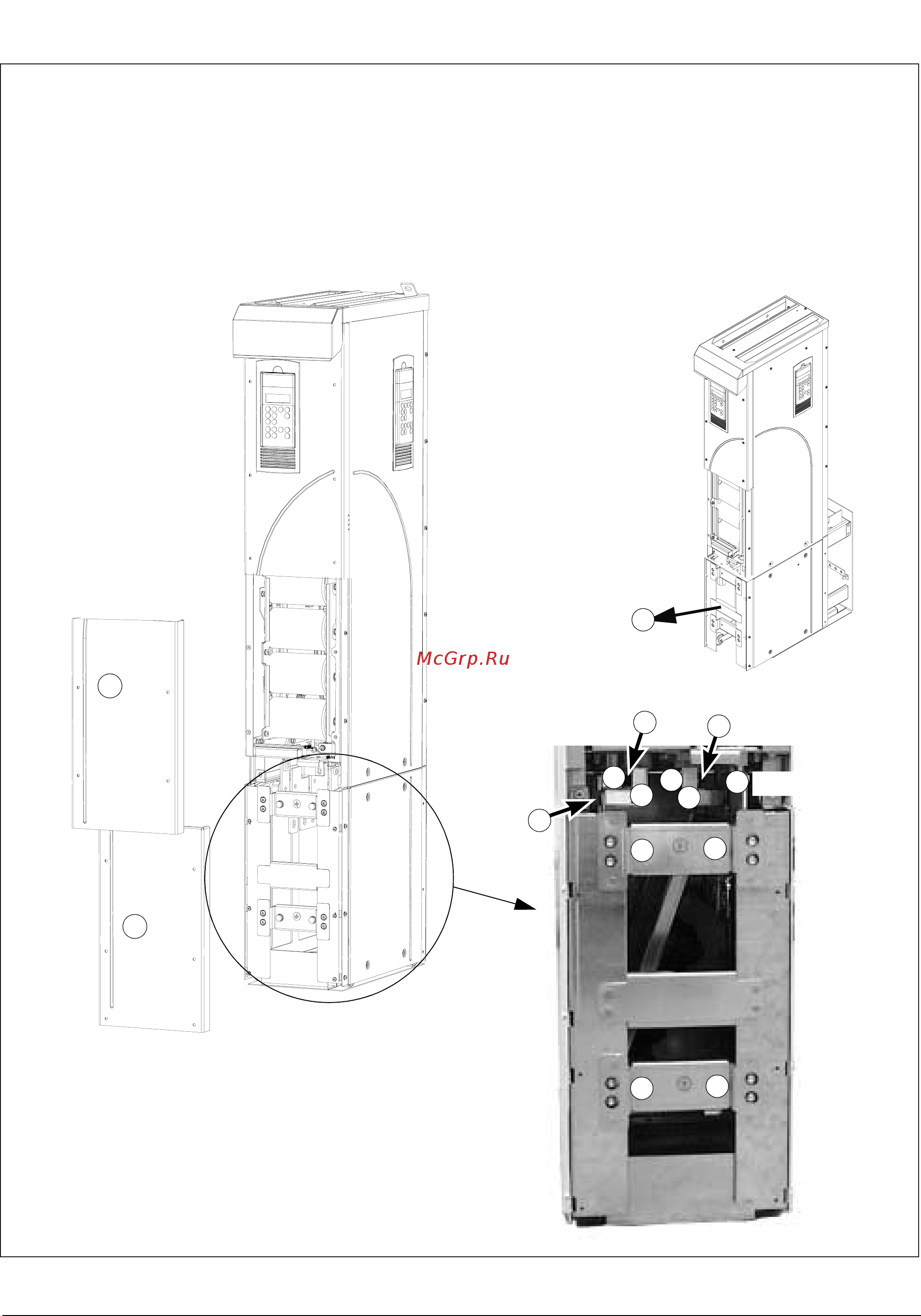 ABB ACS800-02 [50/128] Монтаж