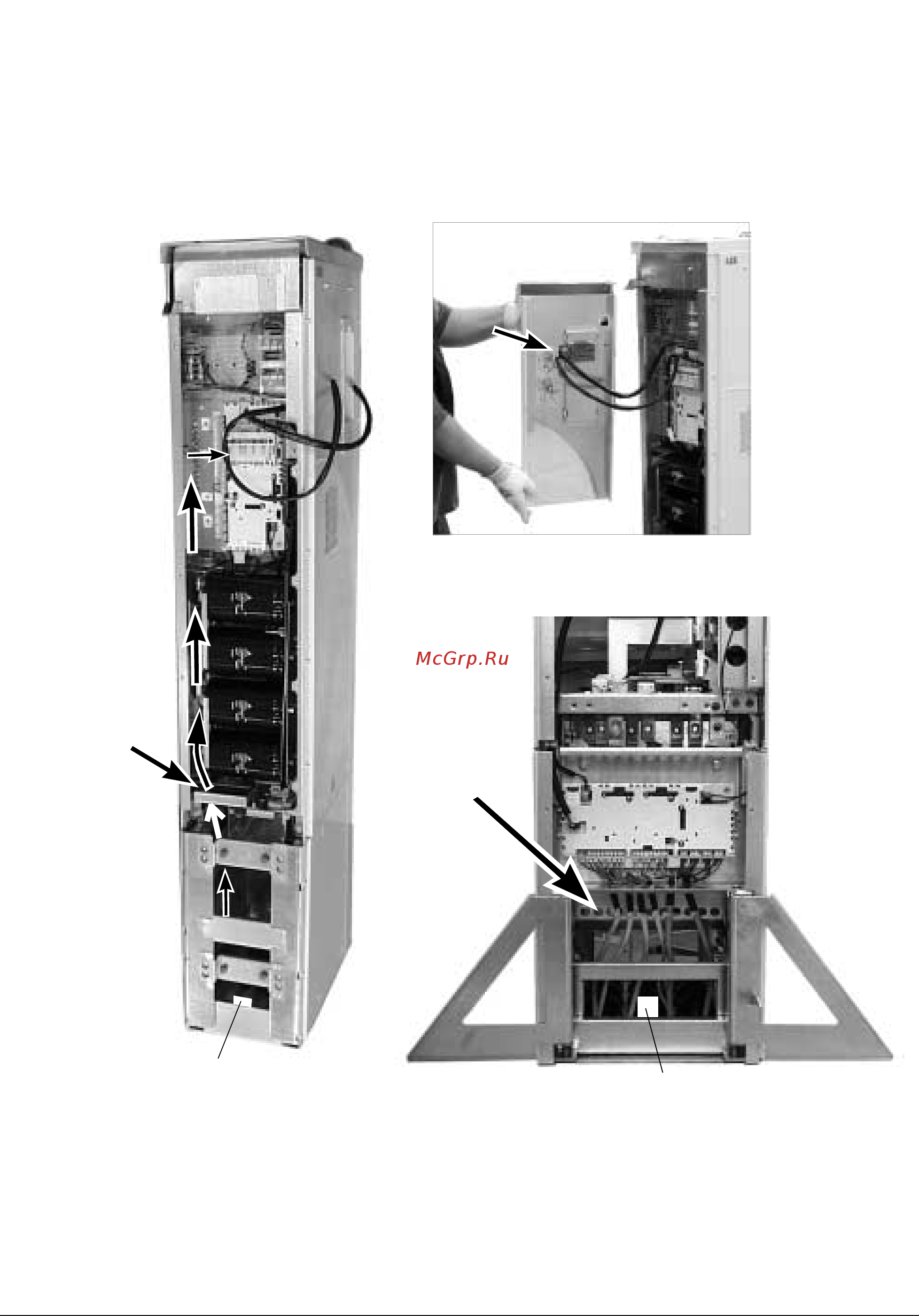 ABB ACS800-02 [64/128] Прокладка в шкафу сигнальных кабелей кабелей управления